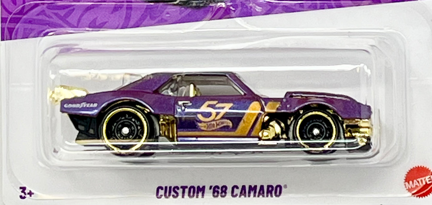 Hot Wheels Pearl and Chrome Custom '68 Camaro 1/6