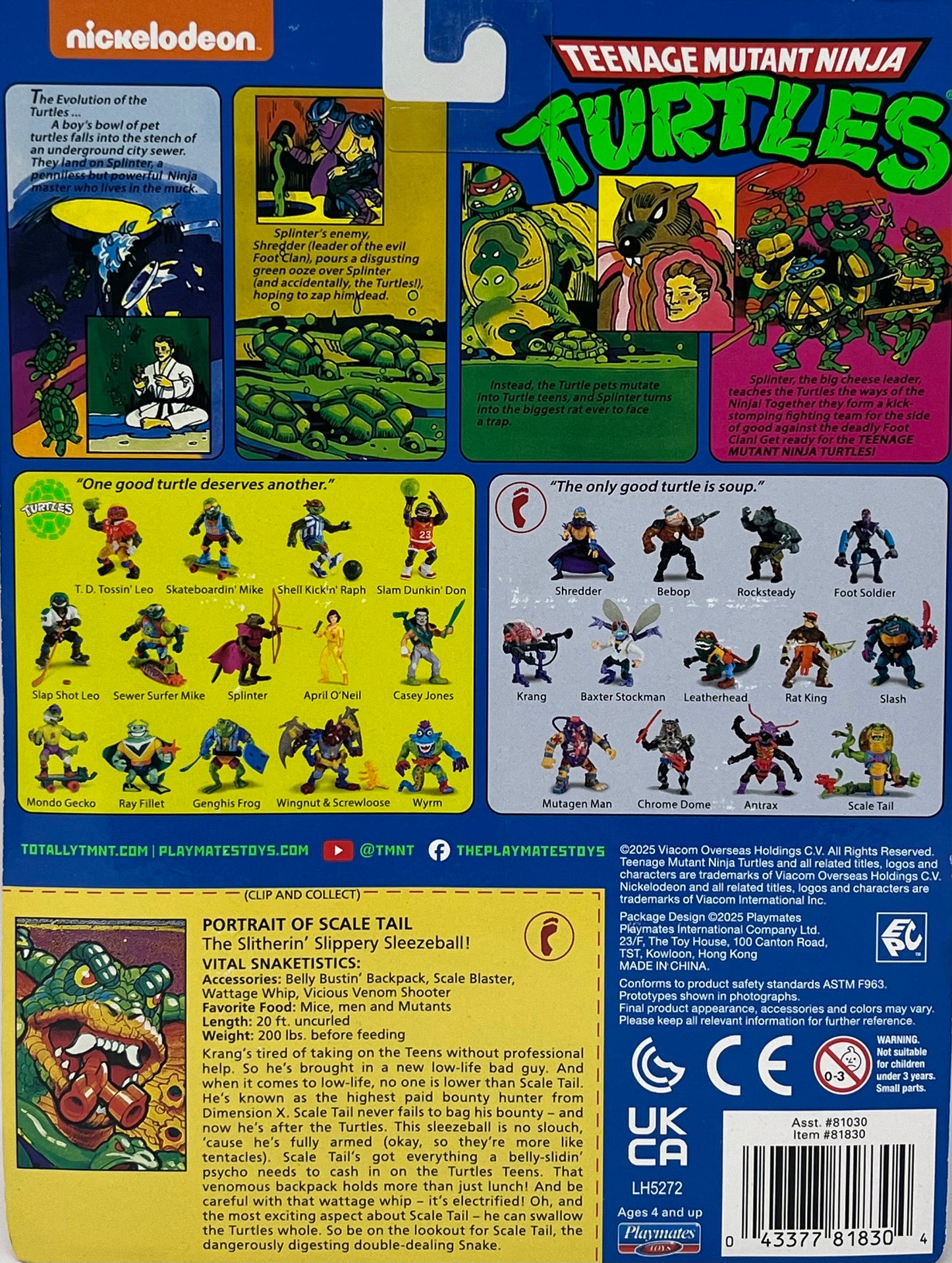 Teenage Mutant Ninja Turtles Classic Scale Tail Action Figure