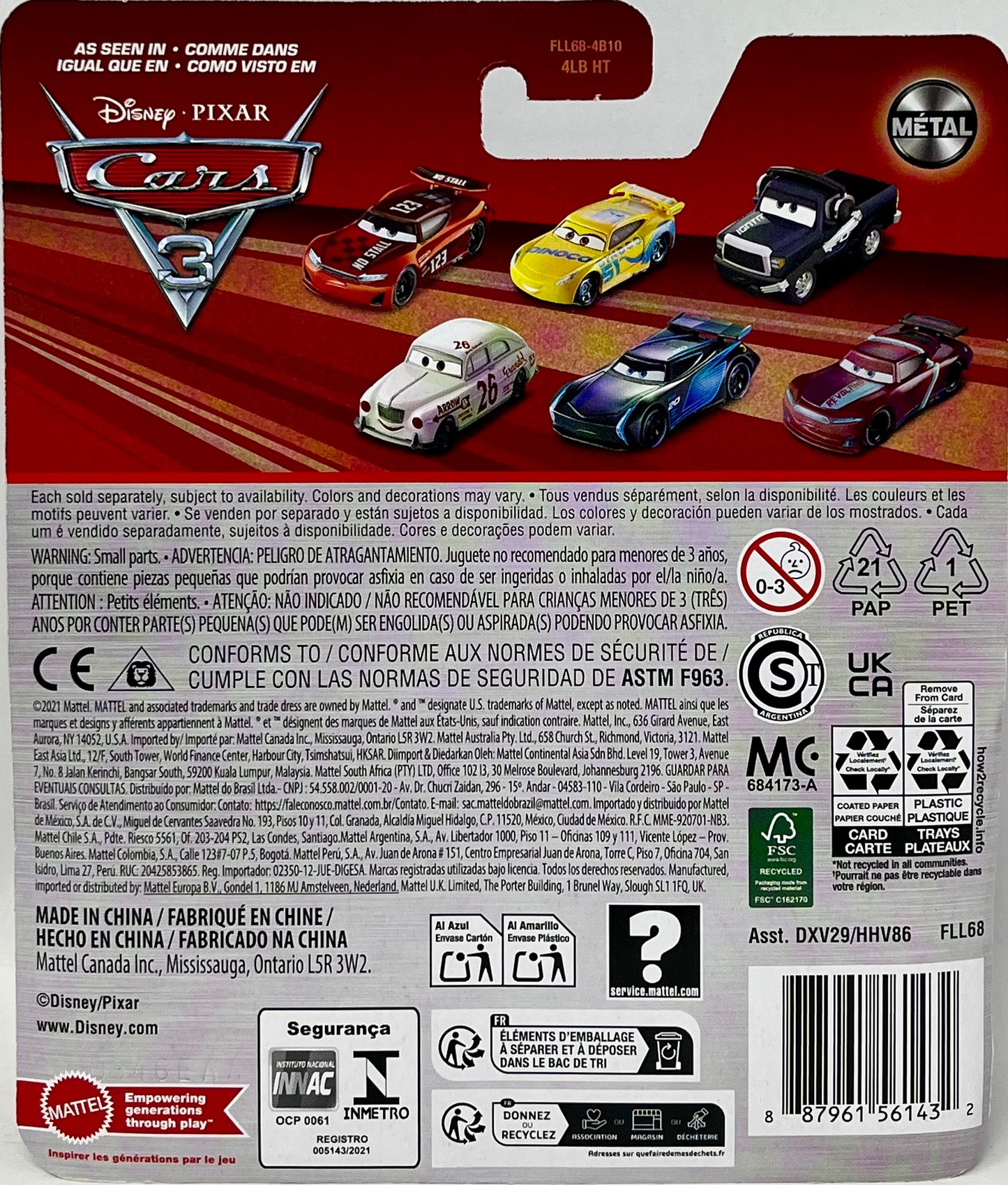 Disney Pixar Cars Mater with #95 Hat
