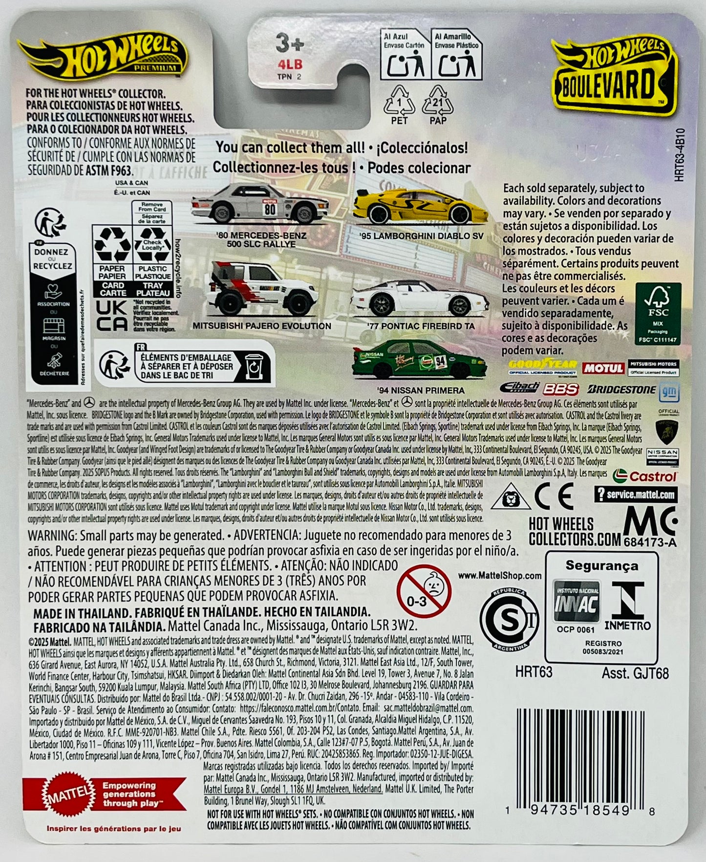 Hot Wheels Premium ‘80 Mercedes-Benz 500 SLC Rallye #131