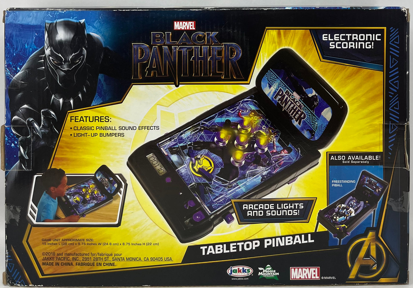 Black Panther Tabletop Pinball