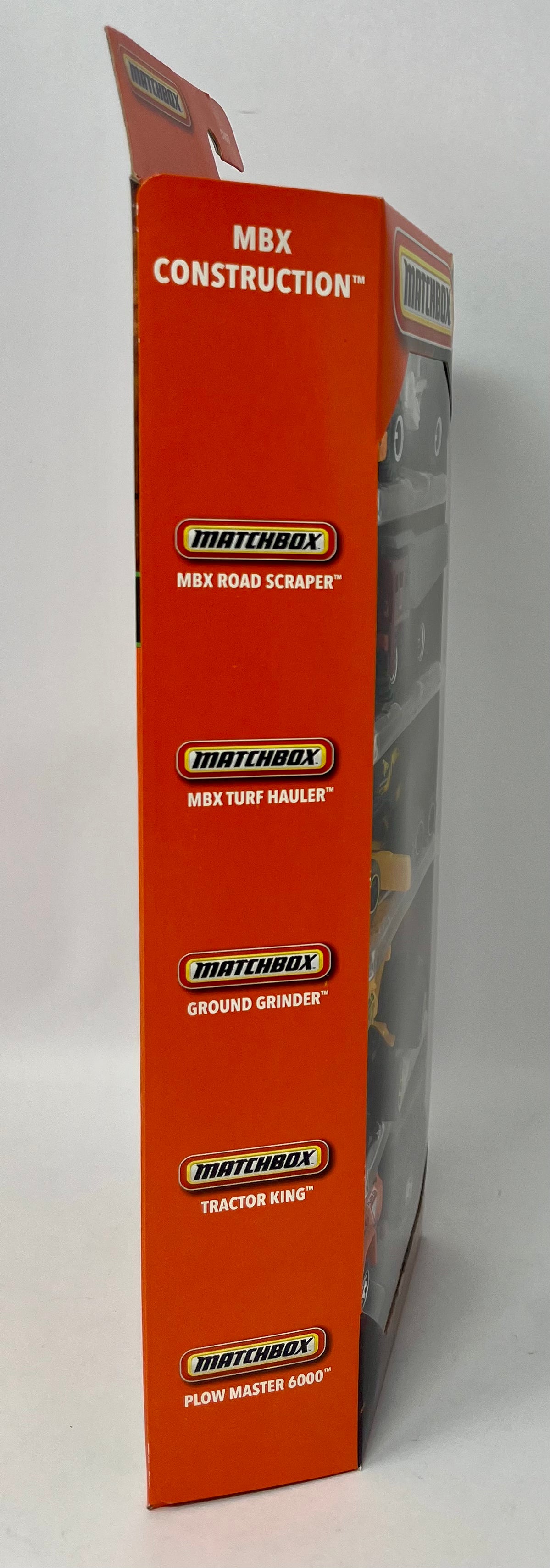 Matchbox MBX Construction 5 Pack Road Scrapper Turf Hauler Ground Grinder Tractor King Plow Master 6000