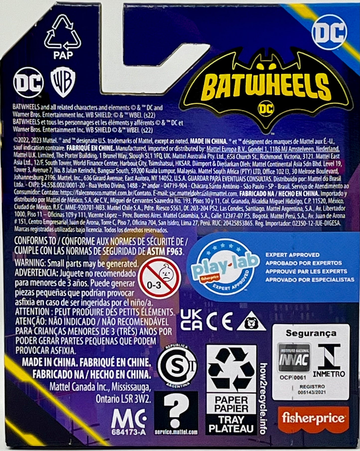 Fisher-Price DC Batwheels Bibi The Batgirl Cycle 1:55 Scale