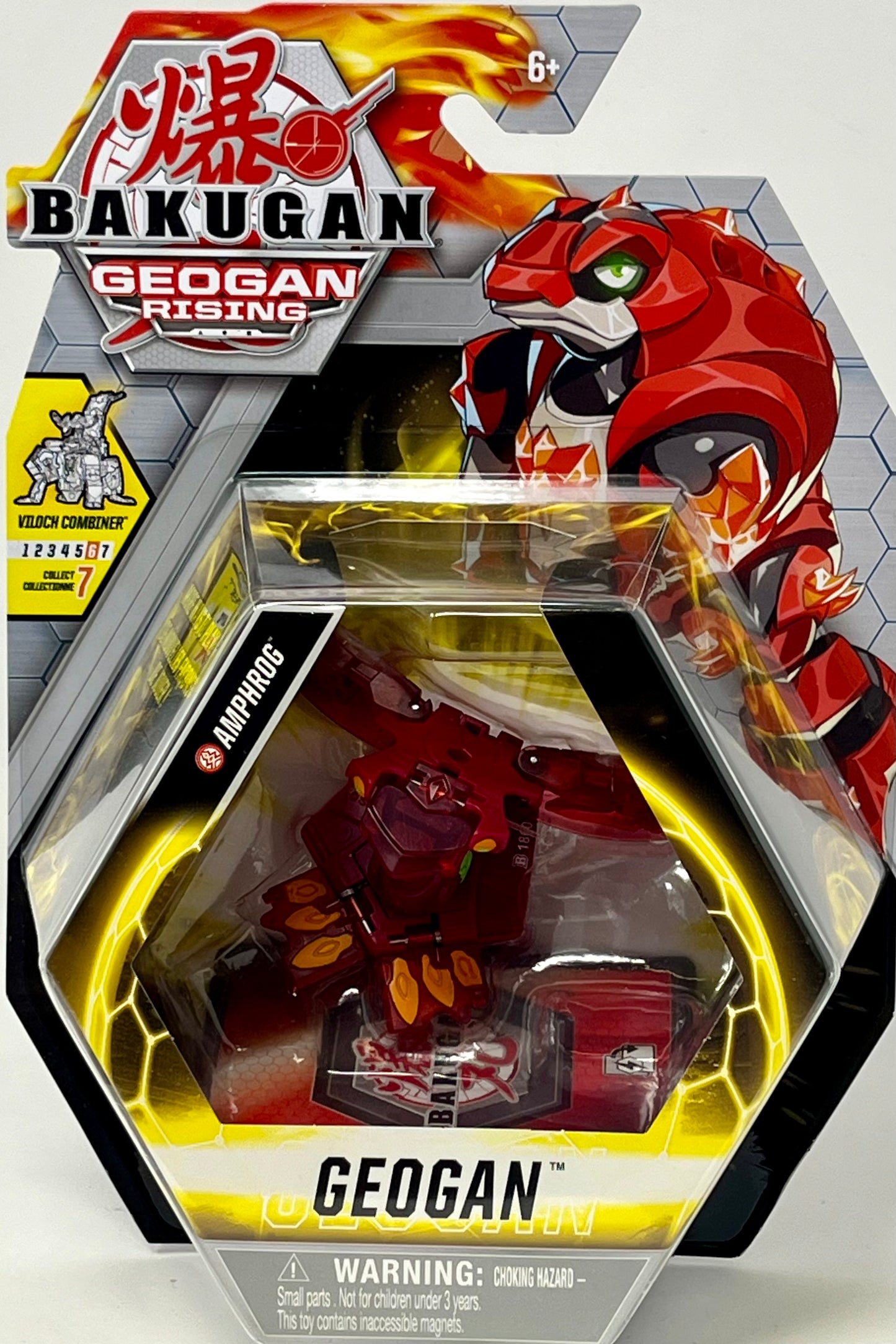 Bakugan Geogan Rising Amphrog Geogan 2 Ability and 1 Gate Card