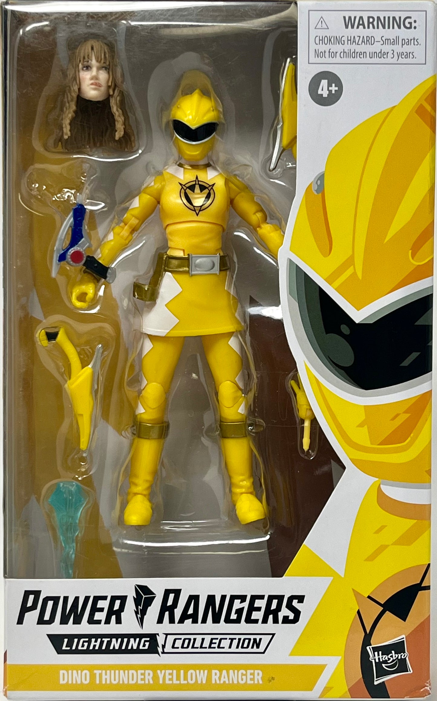 Hasbro Power Rangers Lightning Collection Dino Thunder Yellow Ranger