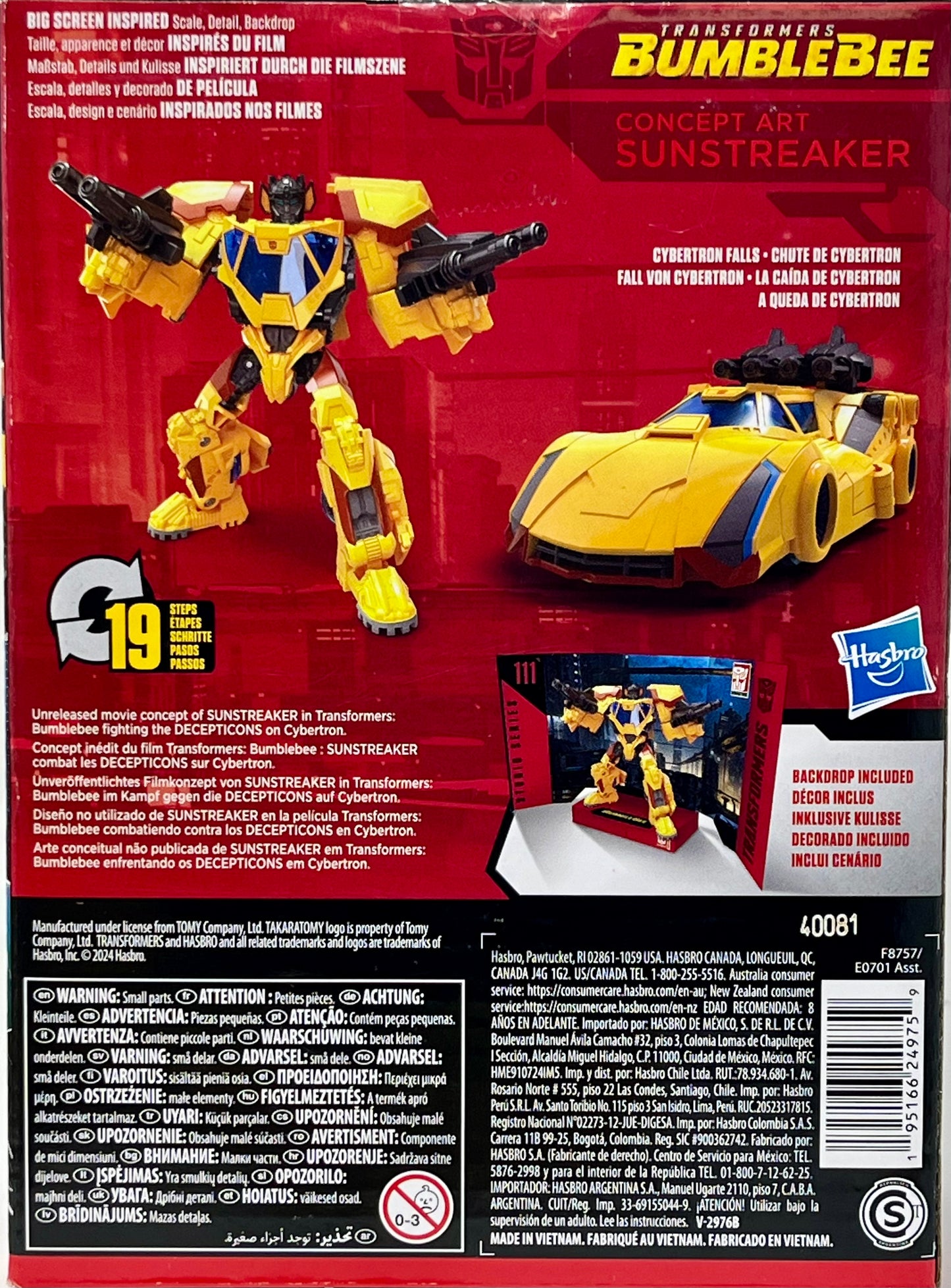 Hasbro Transformers: Bumblebee Studio Series Deluxe 111 Concept Art Sunstreaker