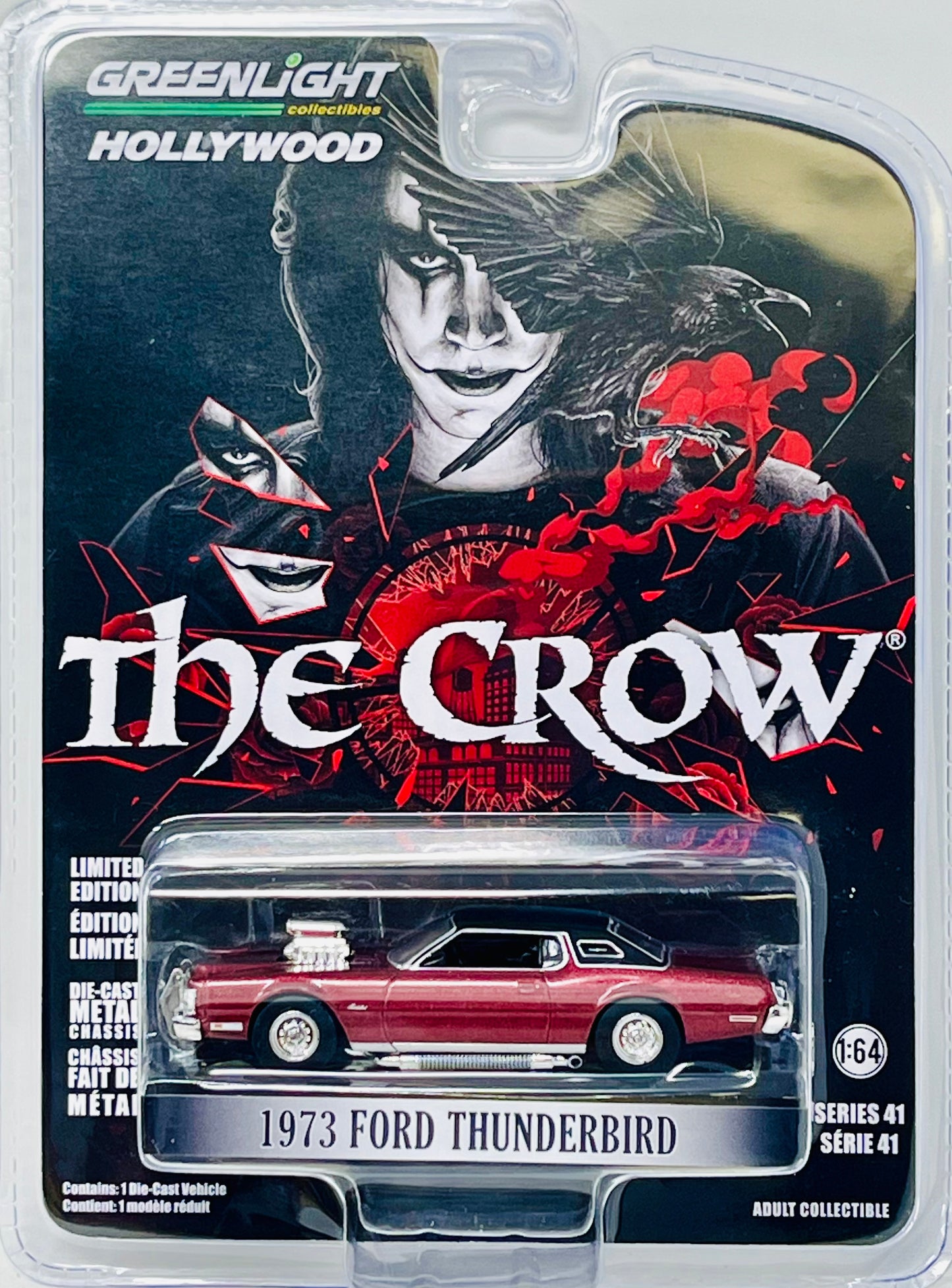 Greenlight Hollywood Ford Thunderbird 1973 The Crow Limited Edition Series 41