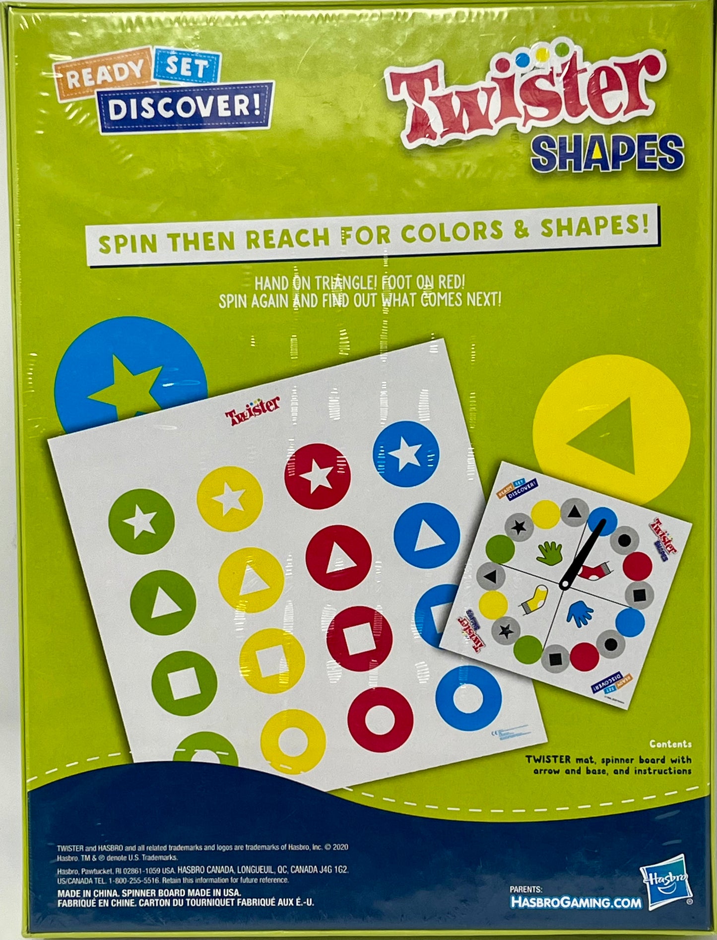 Twister Shapes Spin and Reach for Colors and Shapes