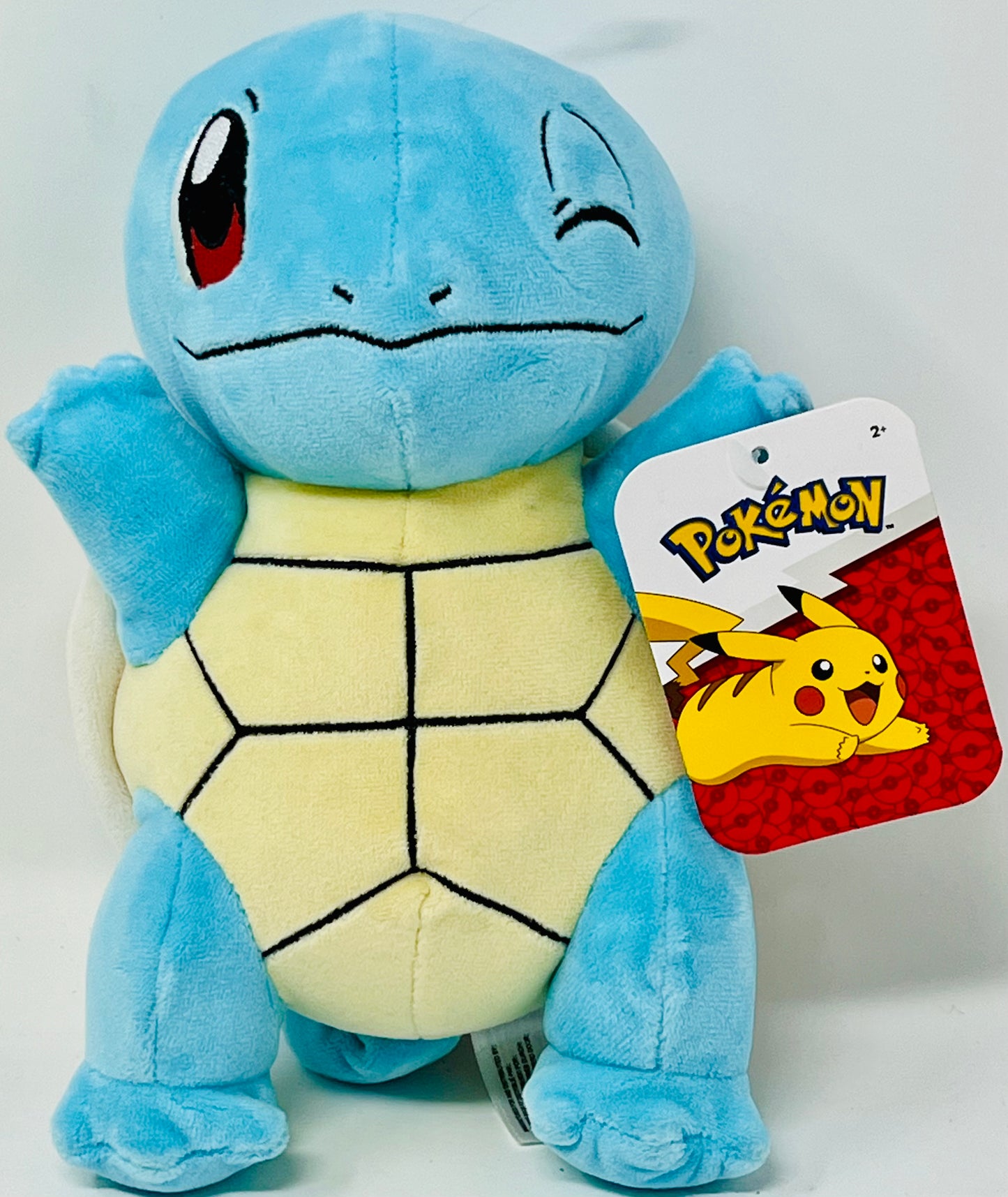 Pokemon 8" Squirtle Winking Turtle Plush Super Soft Stuffed Animal