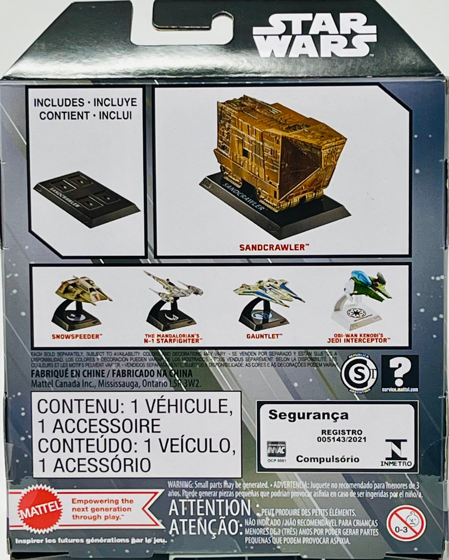 Hot Wheels Star Wars Starships Sandcrawler Vehicle