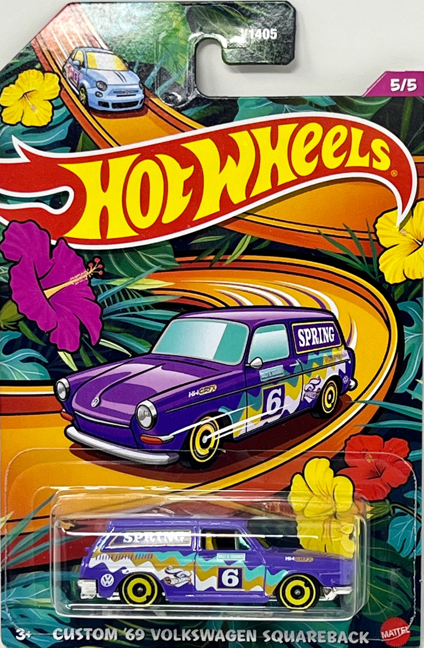 Hot Wheels Custom '69 Volkswagen Squareback Spring