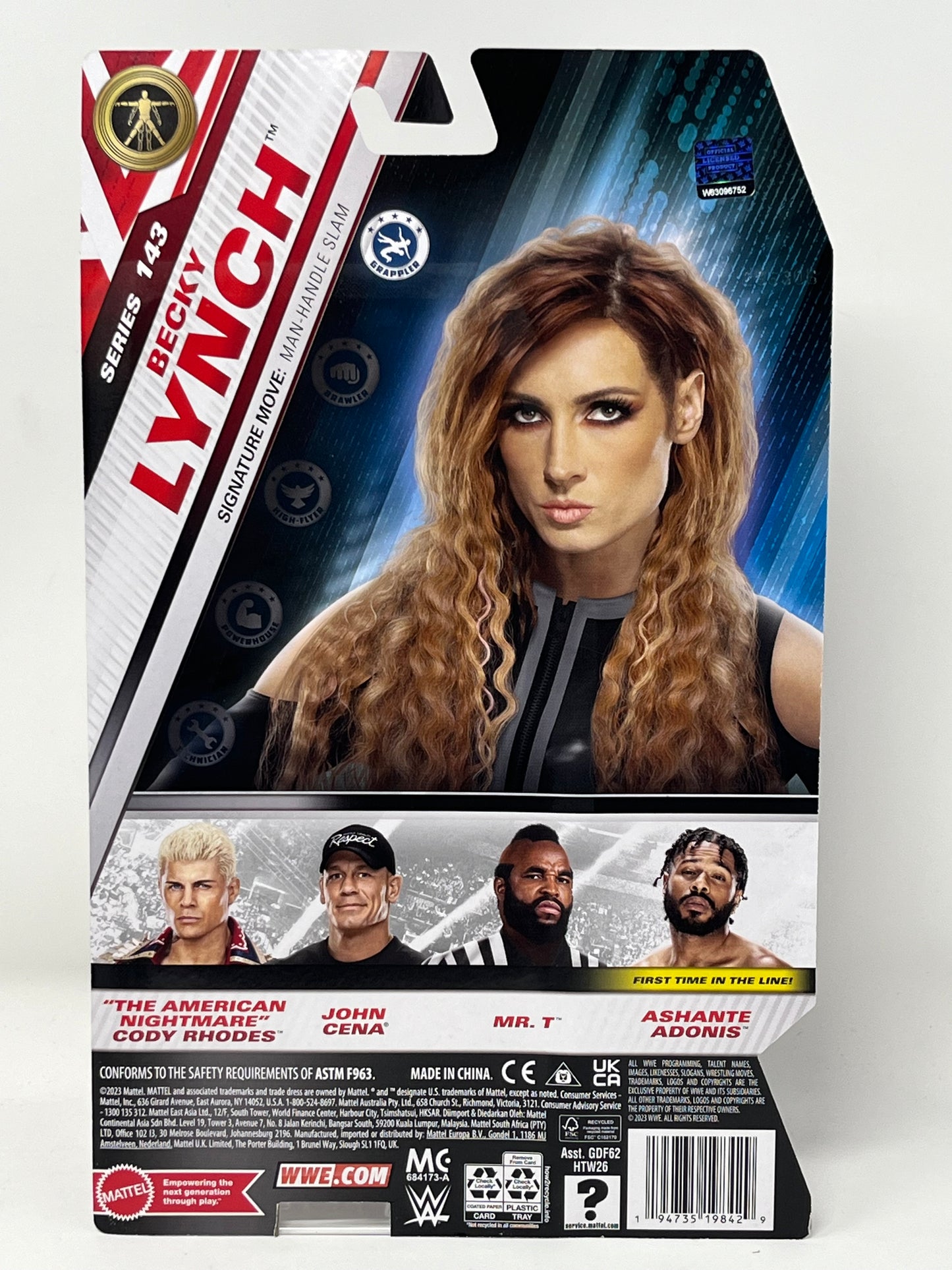 WWE Action Figure Becky Lynch Series 143 Wrestling