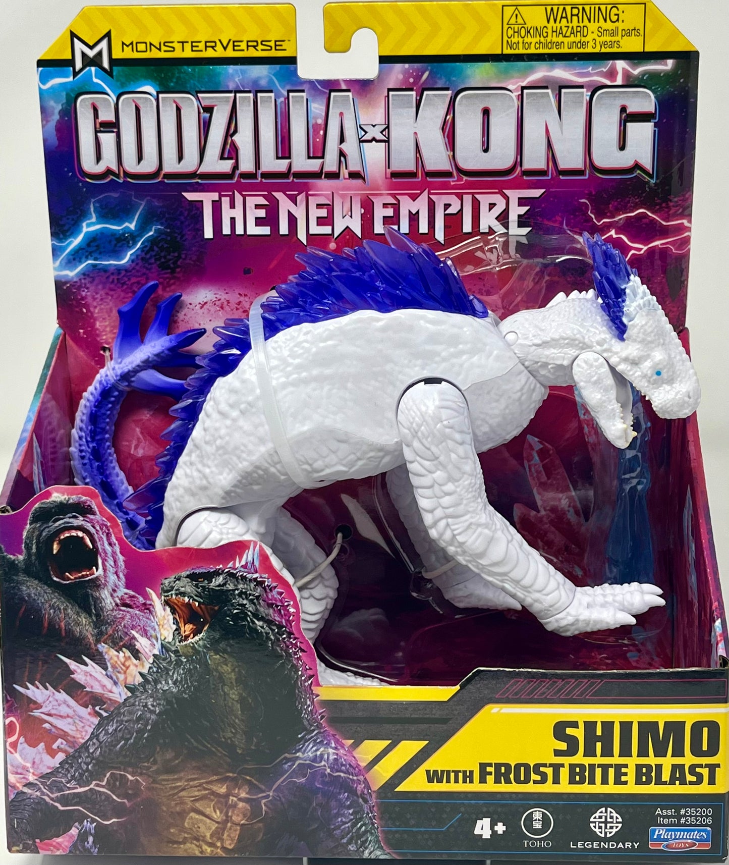 Godzilla X Kong: The New Empire SHIMO with Frost Bite Blast 6" Figure