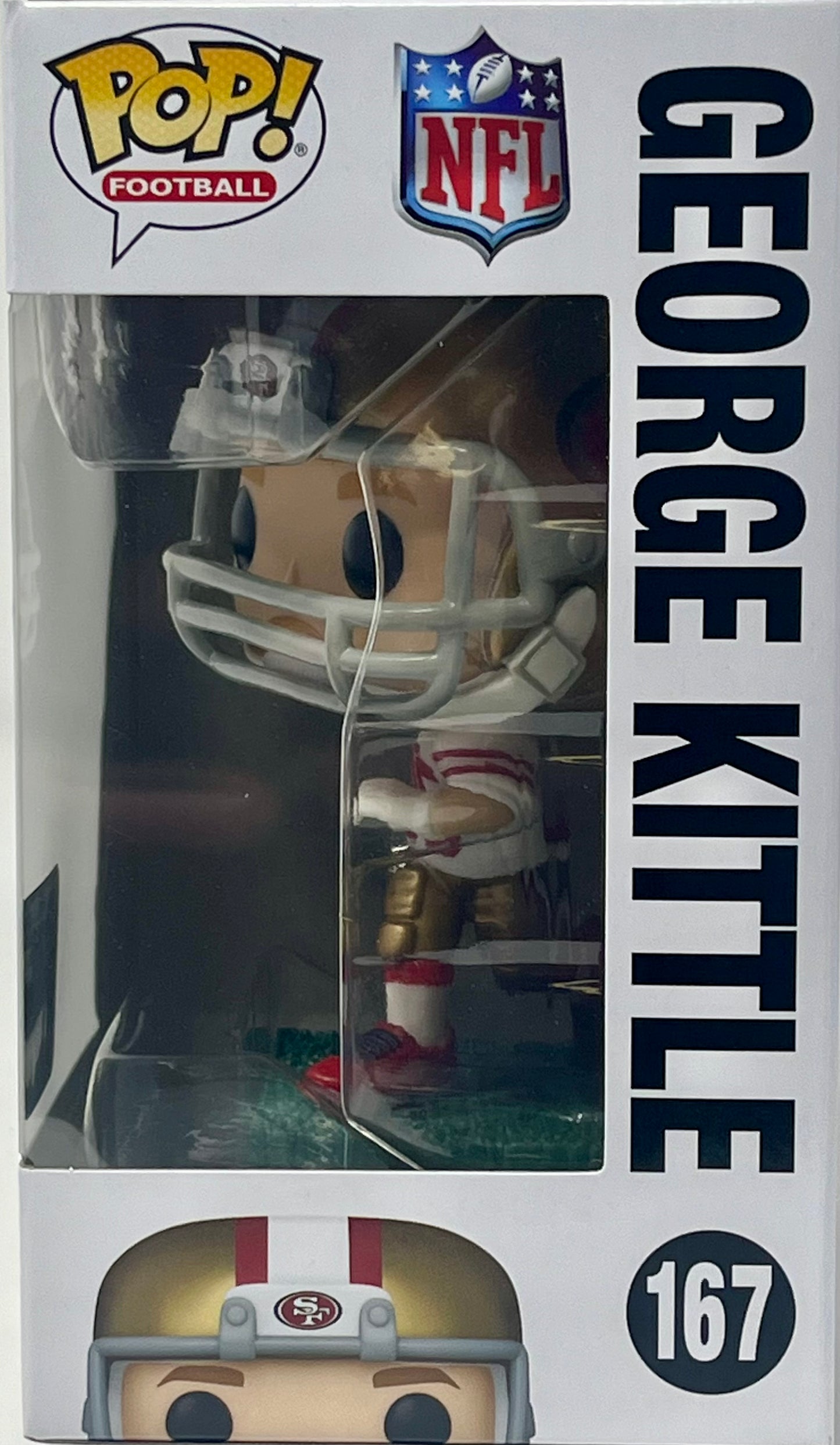Funko Pop! NFL George Kittle San Francisco 49ers #167 W/Protector