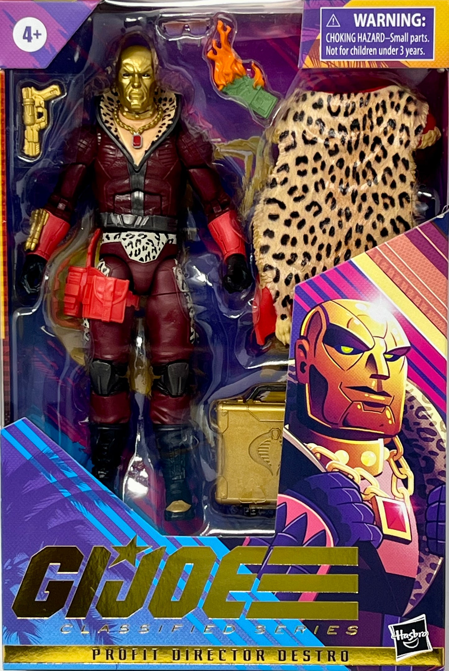 GI JOE Classified Series Profit Director Destro Action Figure Hasbro