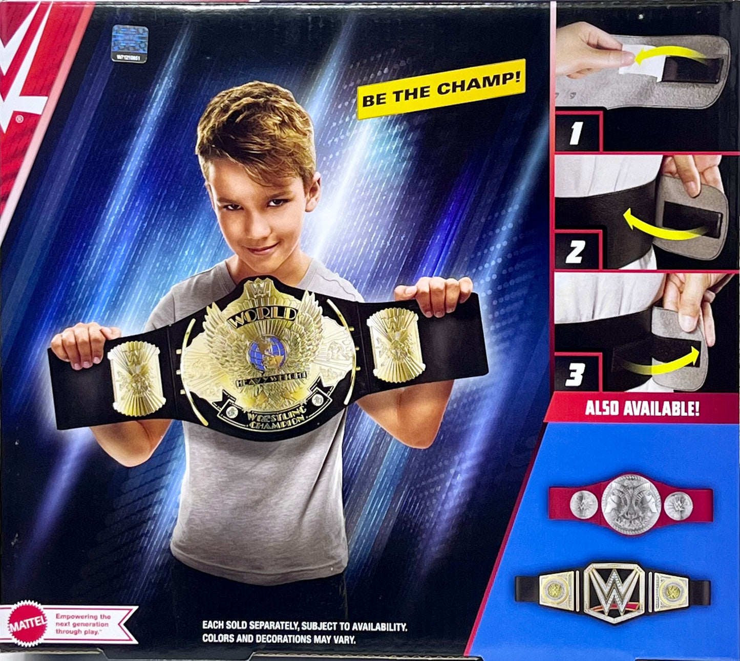 WWE World Wrestling Heavyweight Championship Belt