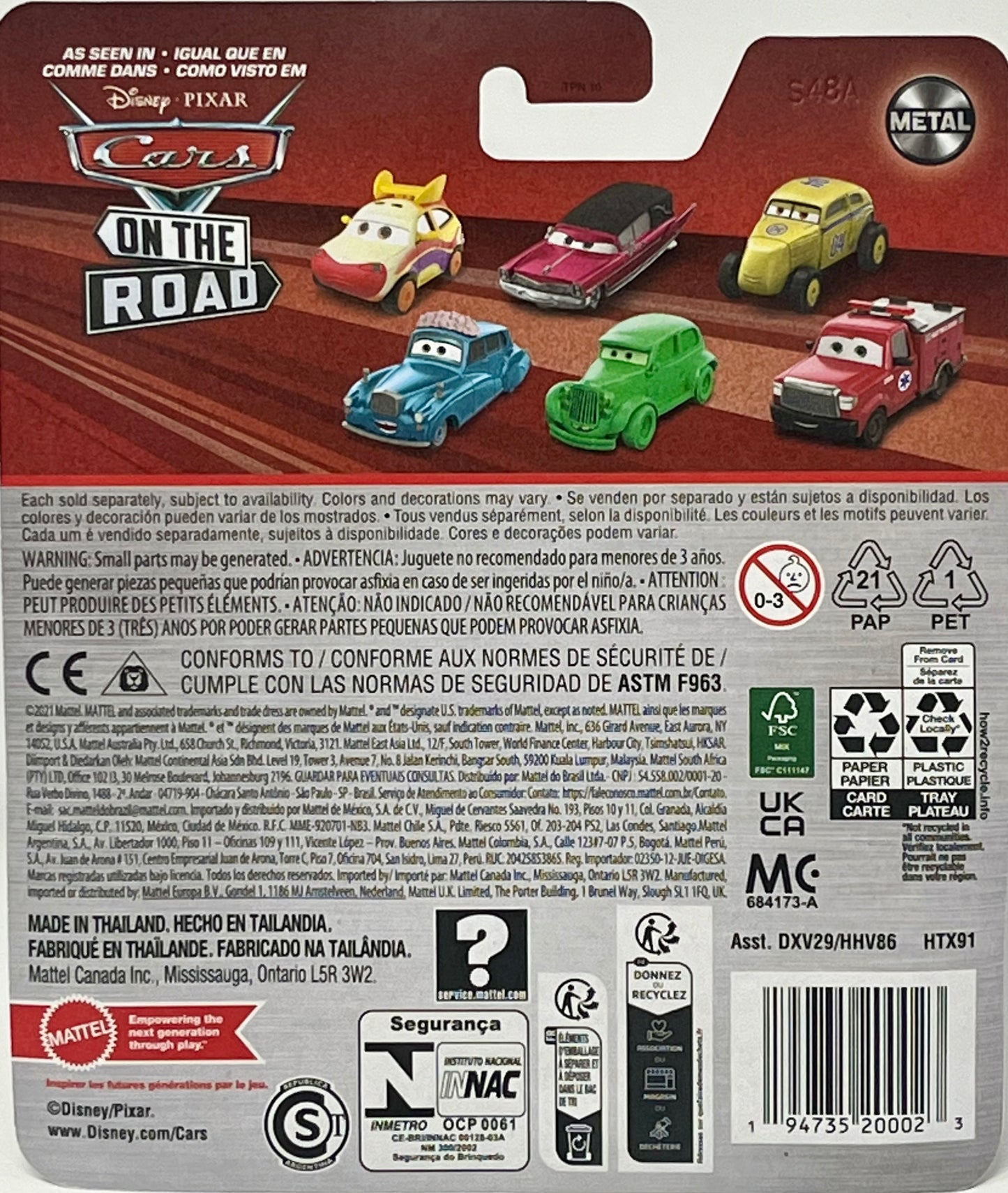 Disney Pixar Cars President Mater Blue Tow Truck