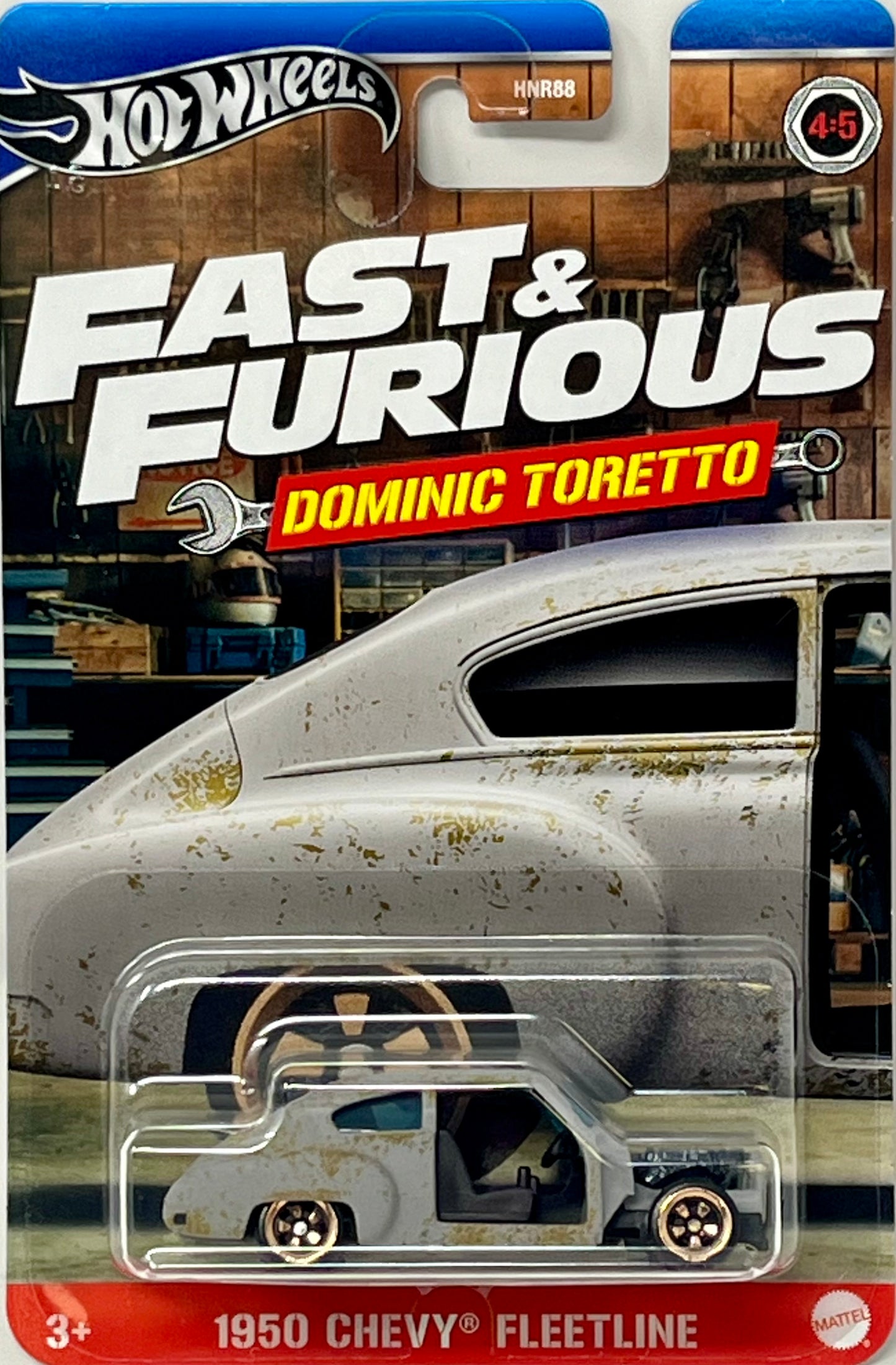 Hot Wheels Fast & Furious Dominic Toretto 1950 Chevy Fleetline w/Missing Doors