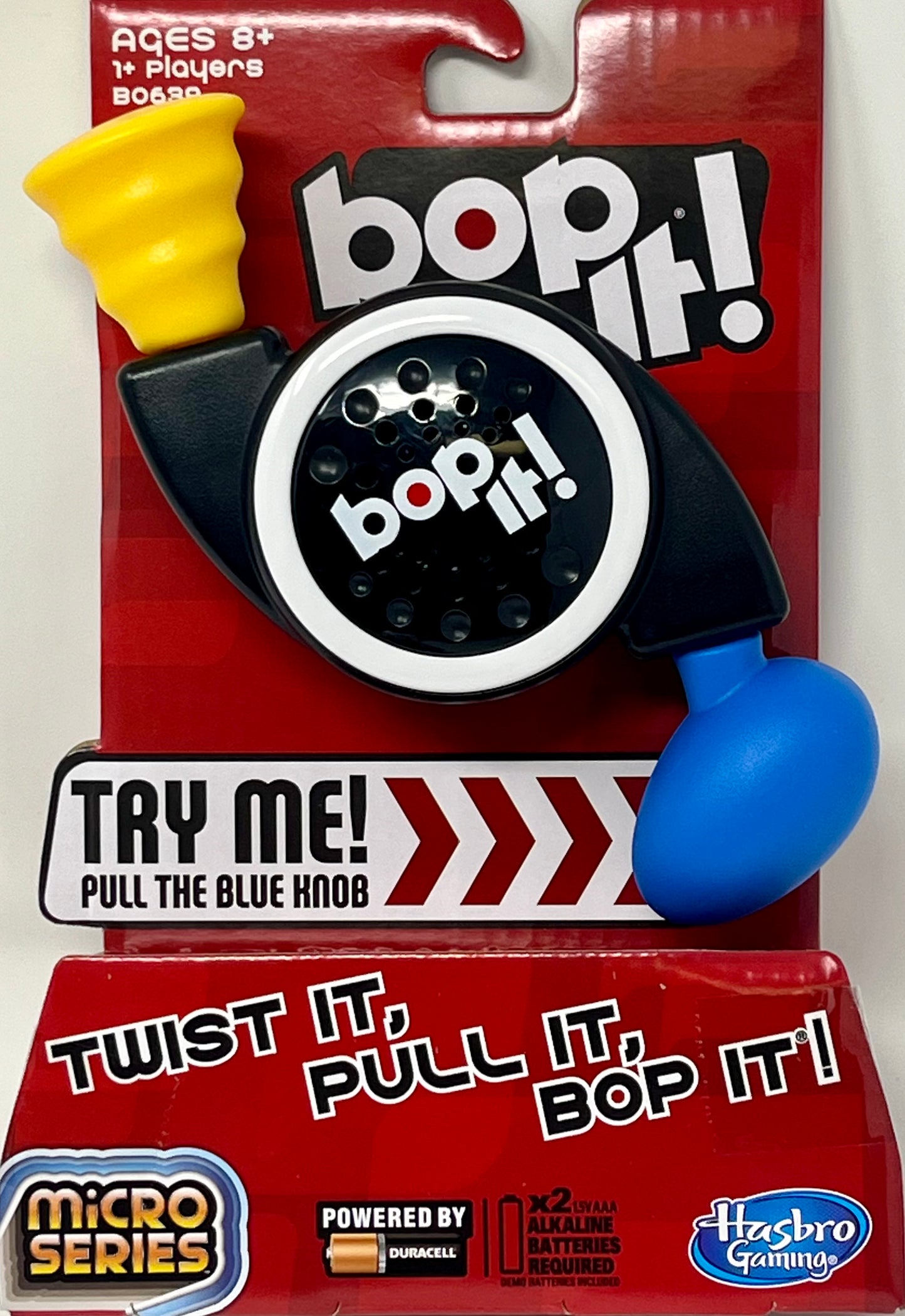 Hasbro Gaming Bop It Micro Mini Series BOP-IT GAME Travel Size Fun Solo Pass