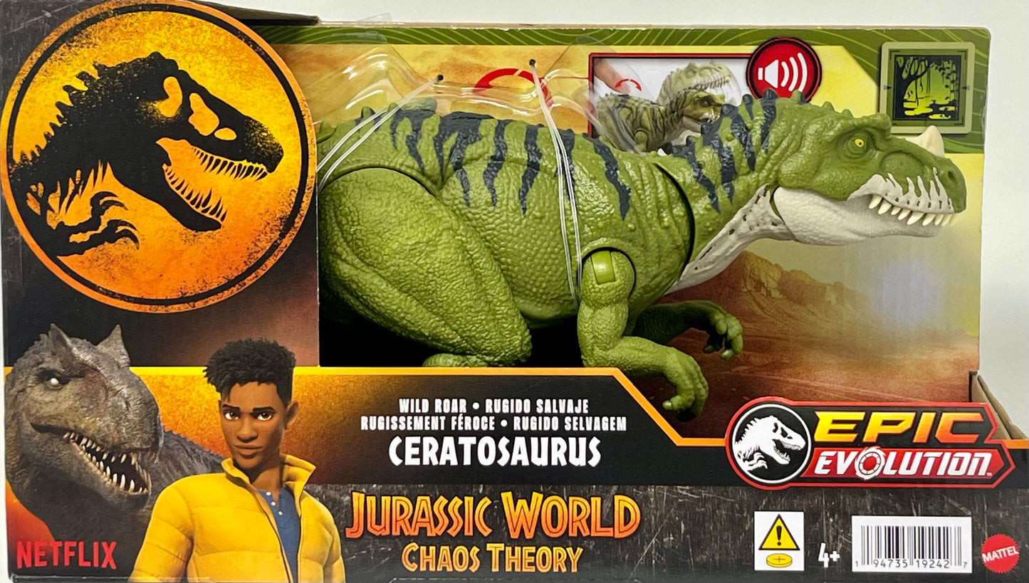 Jurassic World Chaos Theory Epic Evolution Ceratosaurus