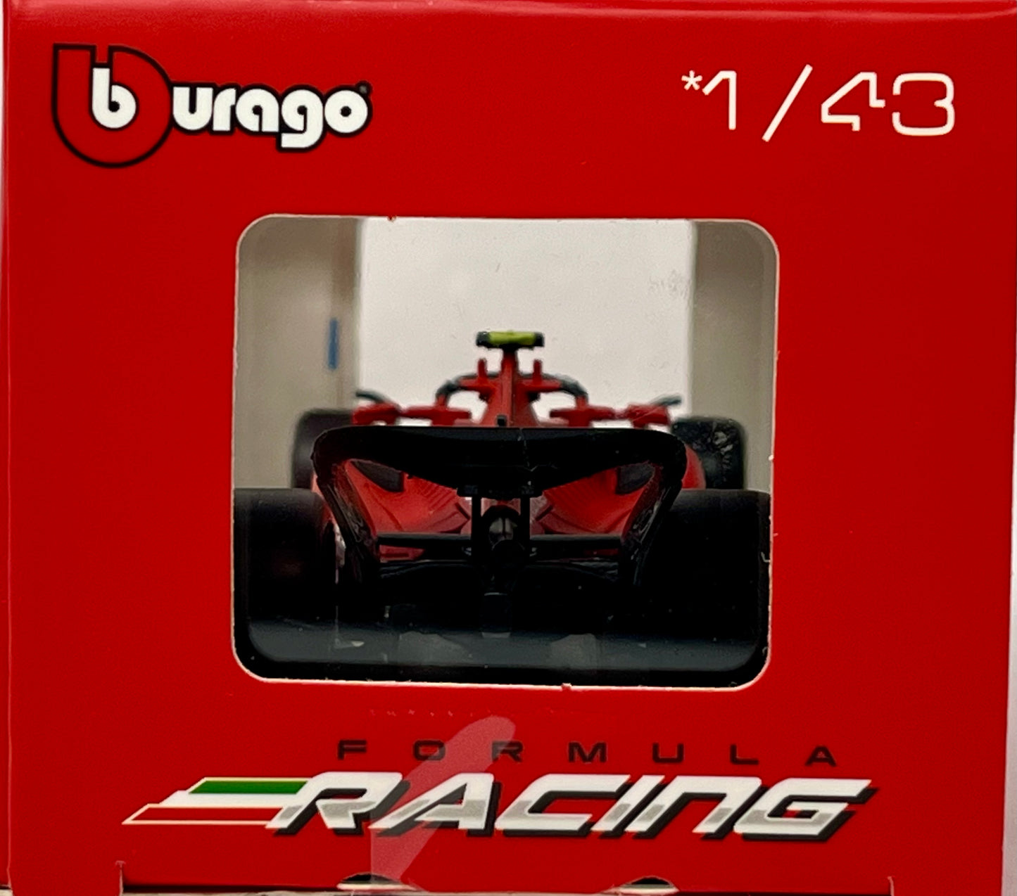 Bburago Formula Racing Ferrari SF-23 #55 Carlos Sainz 1/43 Scale
