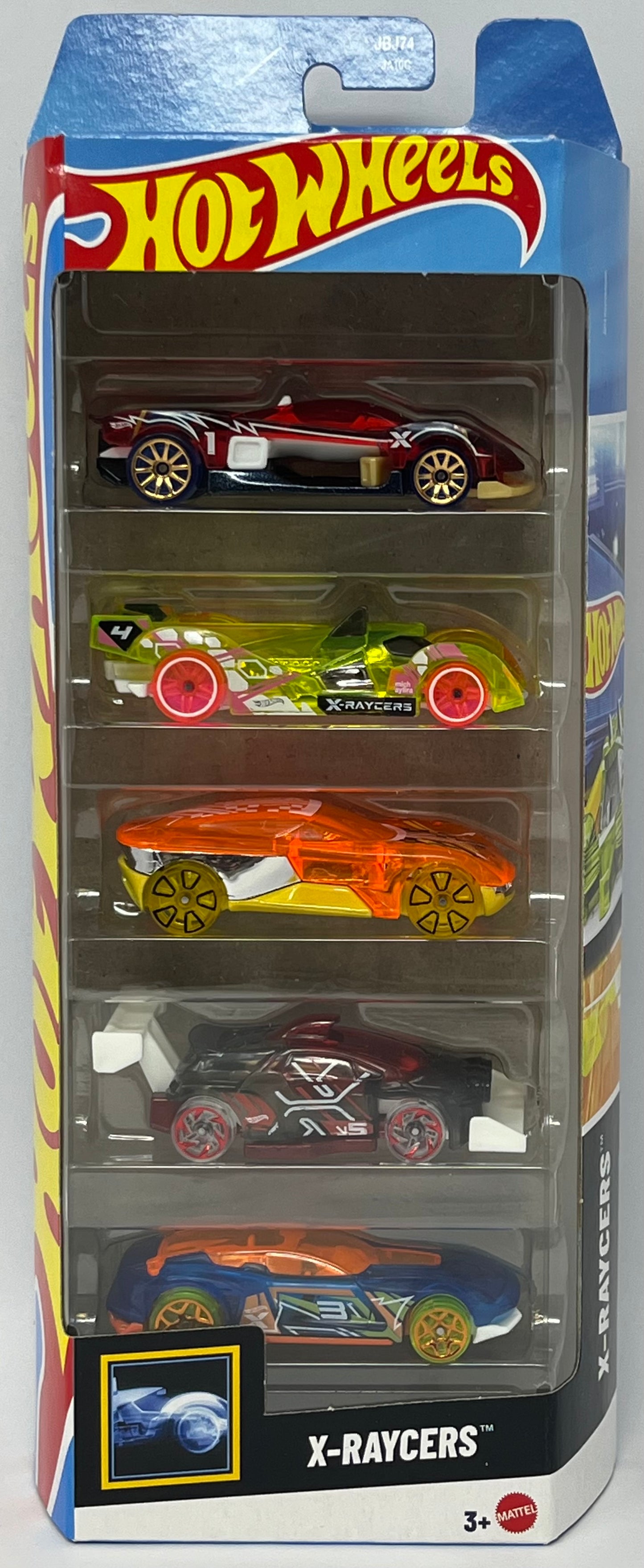 Hot Wheels X-Raycers 5-Pack JBJ74 2024 Mattel