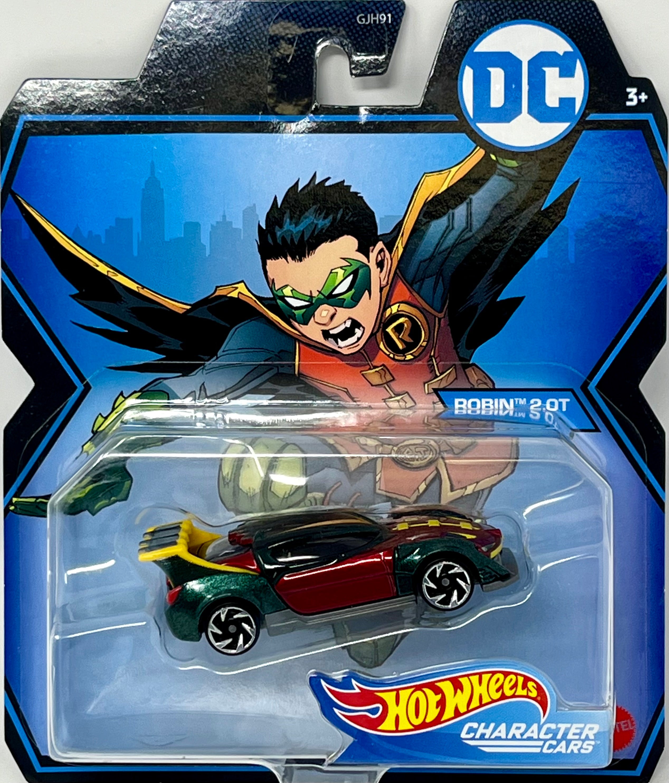 Hot Wheels DC Universe Robin 2.0 Character Car - Premium Die-Cast Vehicle For Kids & Collectors