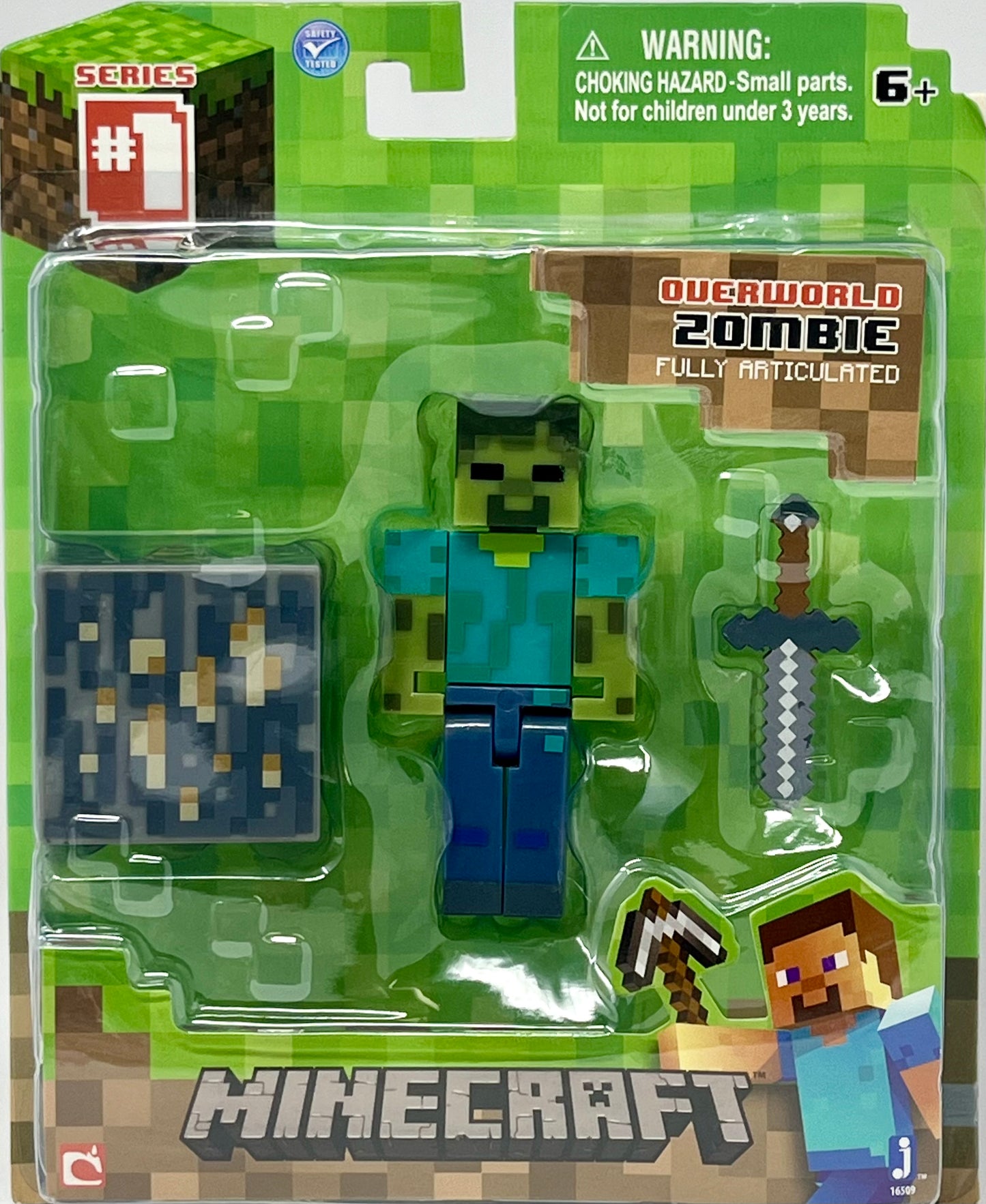 Minecraft Core Zombie Figure Pack