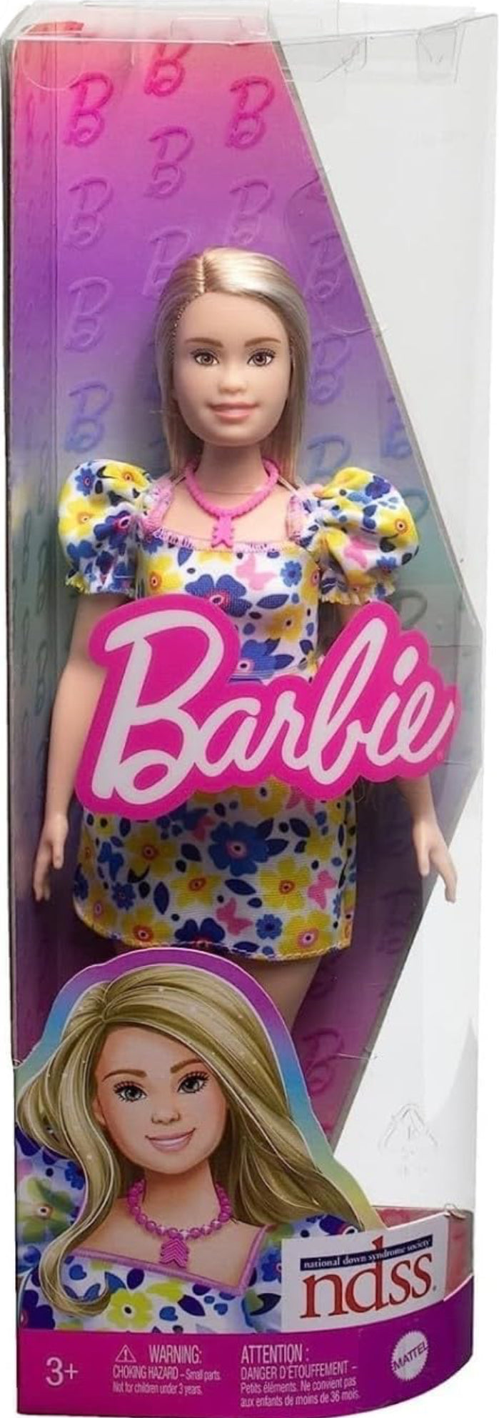Barbie Fashionistas Doll #208, Doll with Down Syndrome Wearing Floral – Toy Wrangler