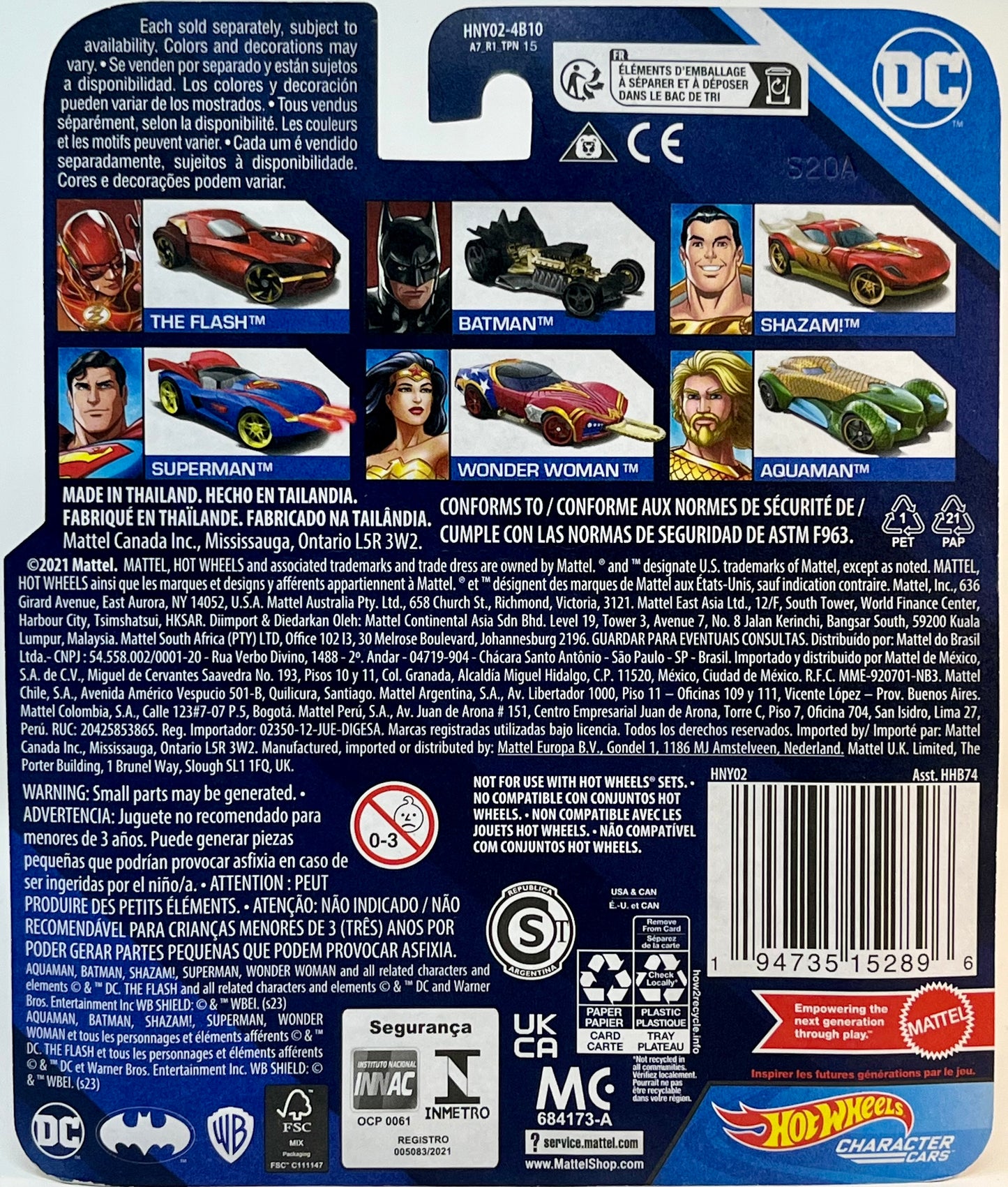 Hot Wheels DC Shazam