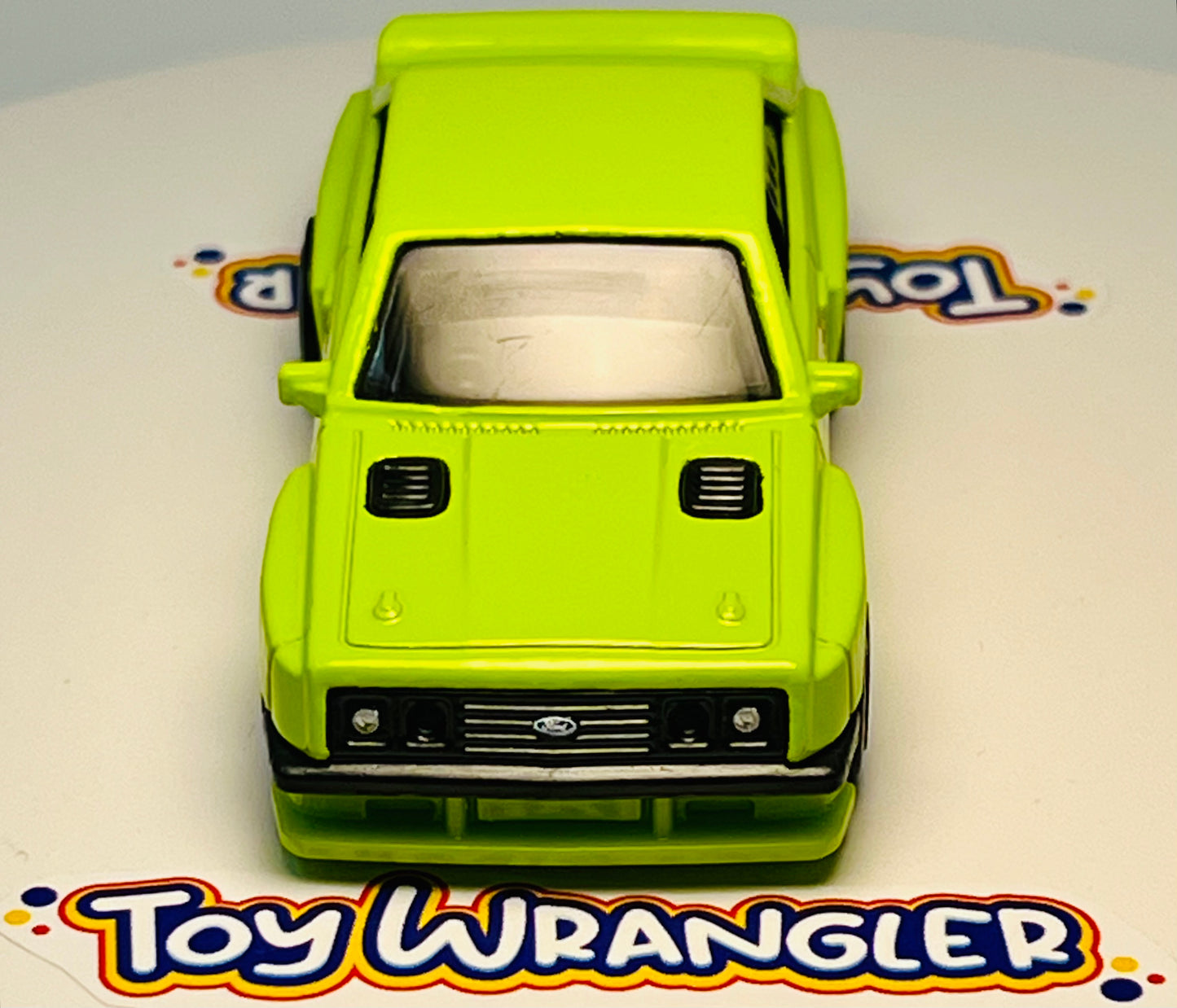 Hot Wheels Ford Escort RS2000 (Neon Green) Retro Racers with Protector
