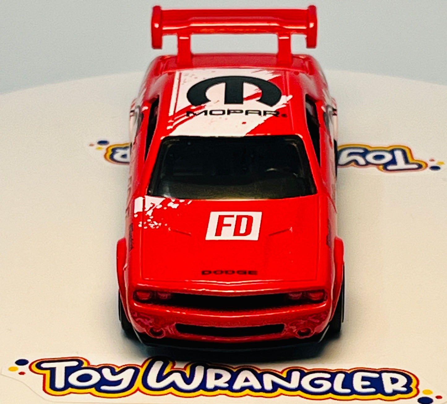 Hot Wheels Dodge Challenger Drift Car (RED) Drift with Protector