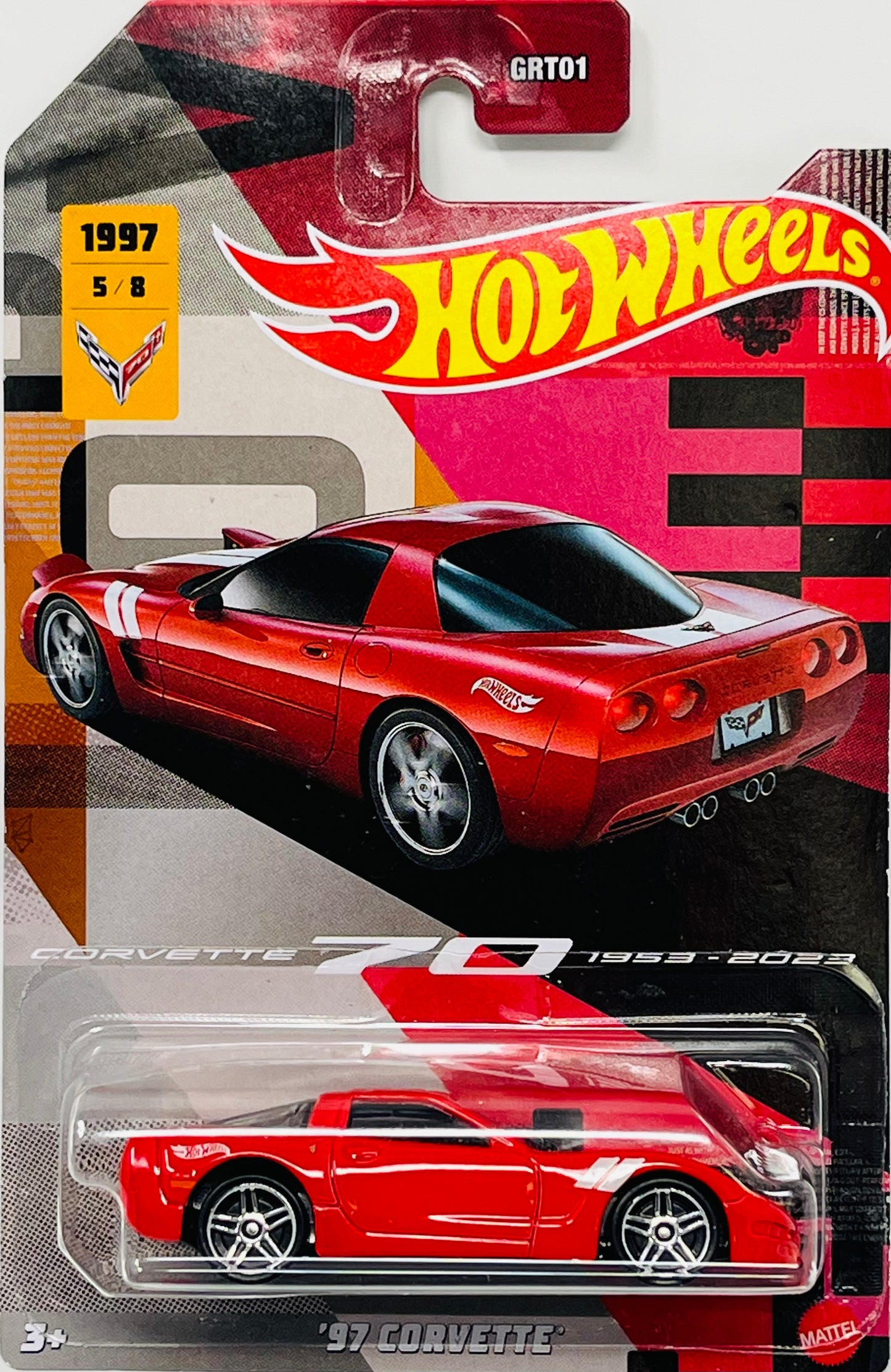 Hot Wheels Corvette 70th '97 Corvette with Protector