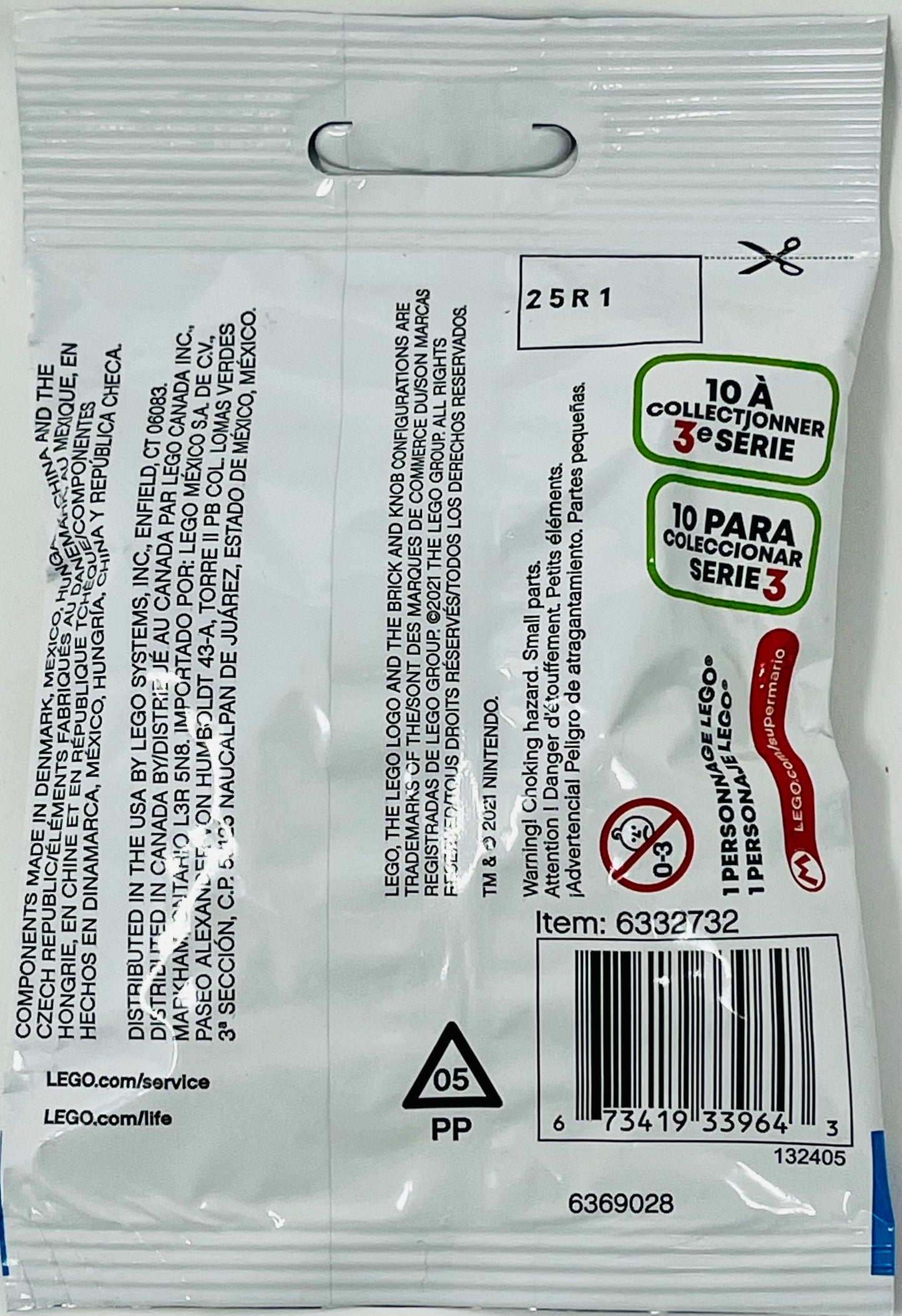 2 x Lego 71394 Super Mario Character Packs Series 3 (1 Unit - Style Picked at Random)