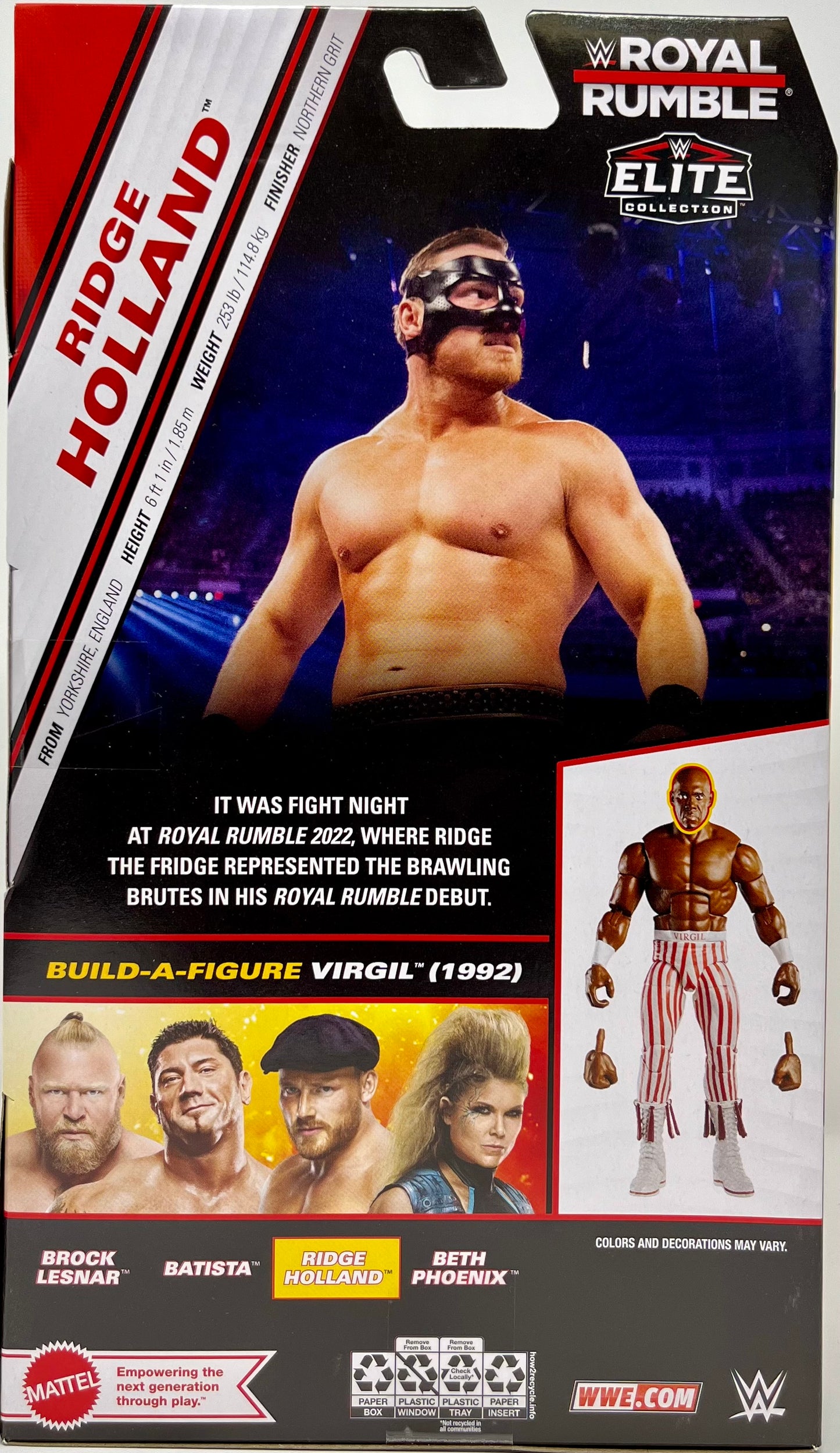 WWE Elite Collection Royal Rumble Ridge Holland