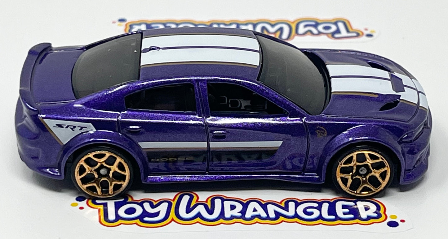 Hot Wheels Dodge Charger Hellcat (Purple) with Protector