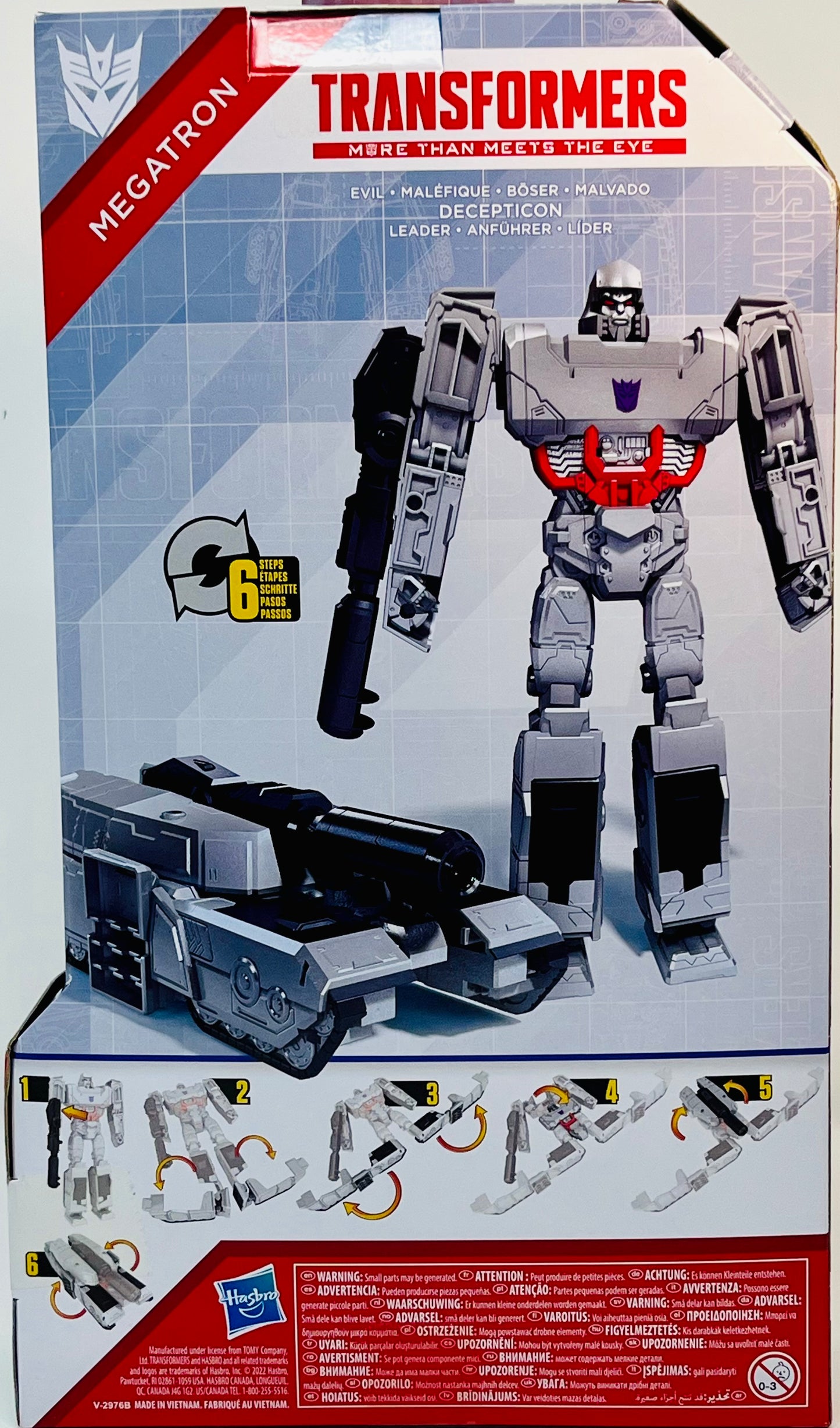 Transformers Titan Changer 11” Megatron Action Figure