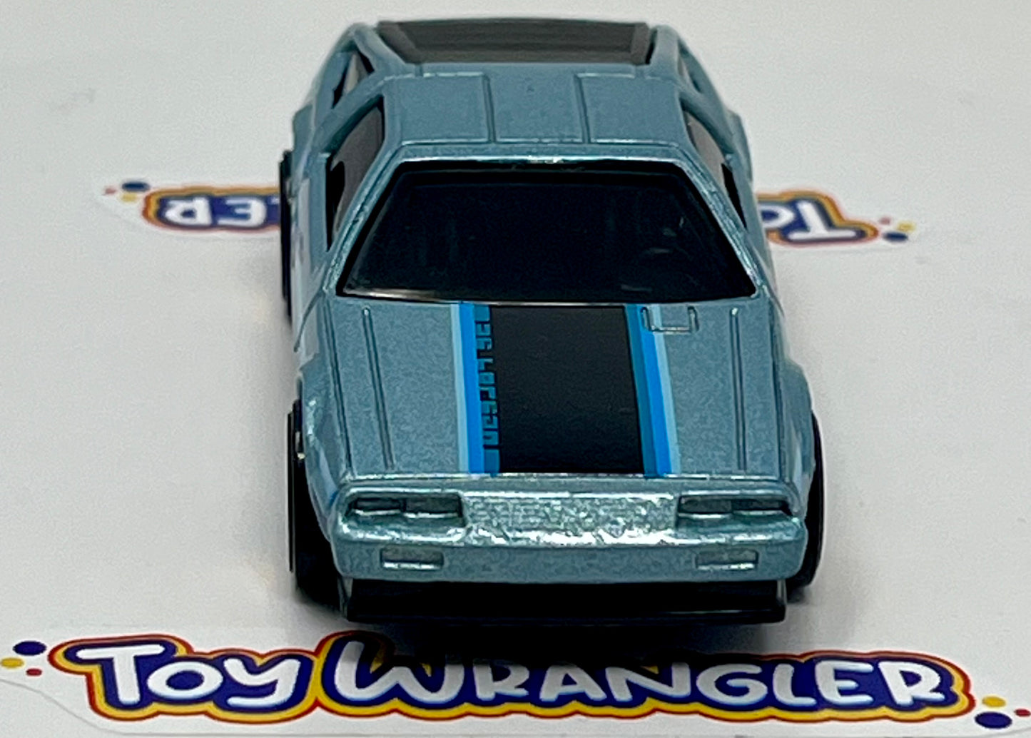 Hot Wheels DMC Delorean (Light Blue) with Protector