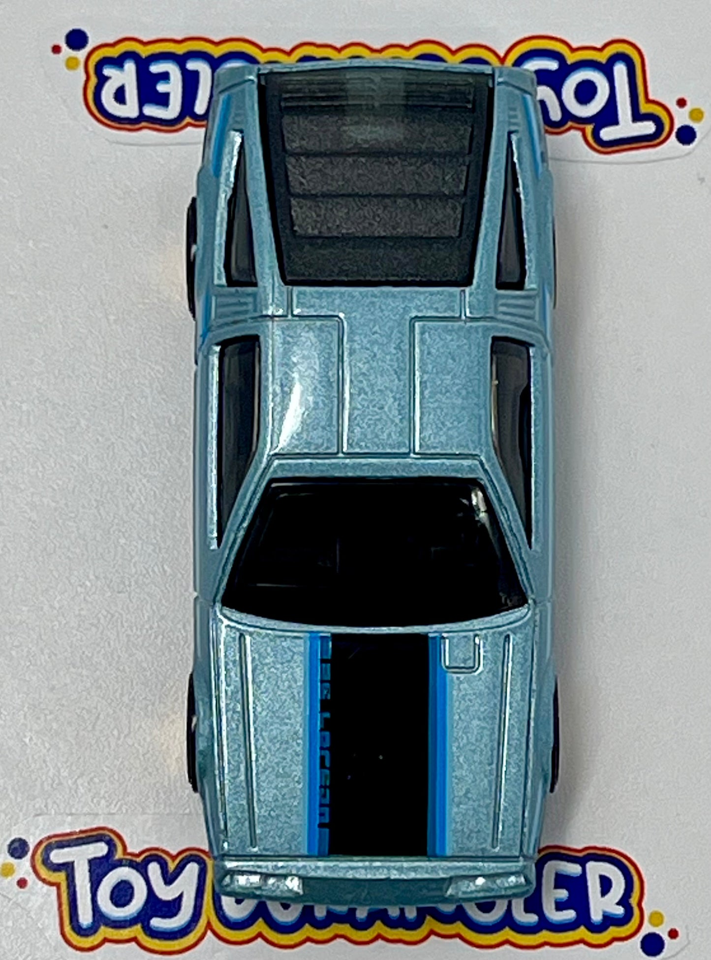 Hot Wheels DMC Delorean (Light Blue) with Protector