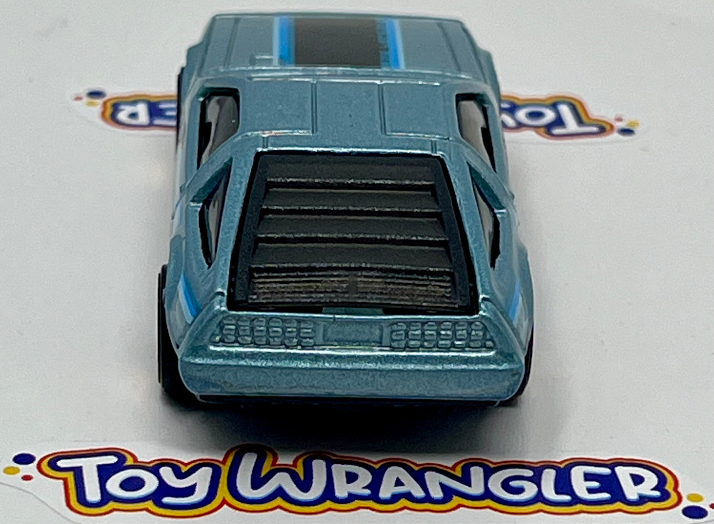 Hot Wheels DMC Delorean (Light Blue) with Protector