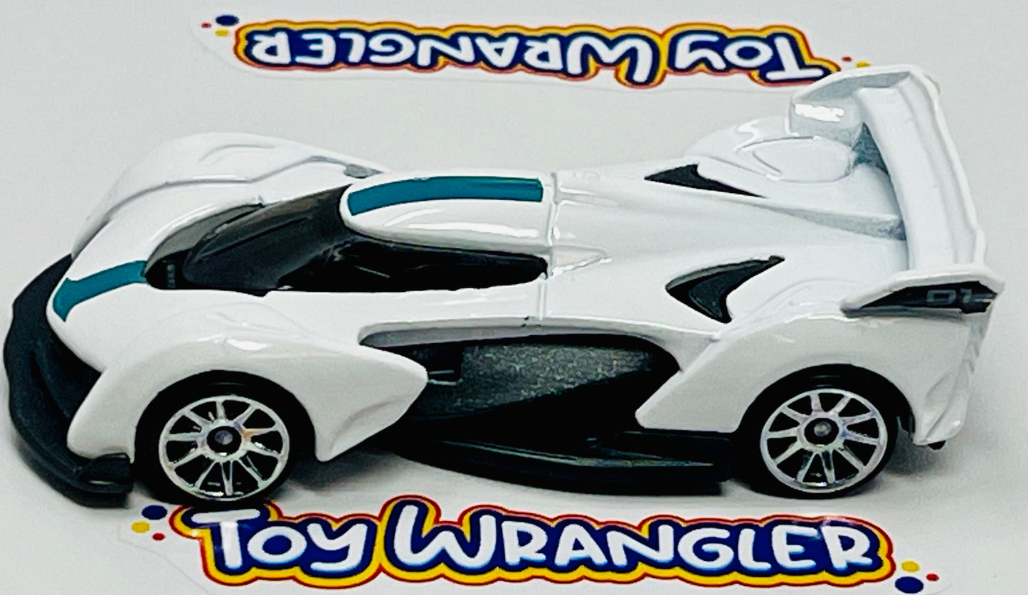 Hot Wheels McLaren Solus GT (White) with Protector