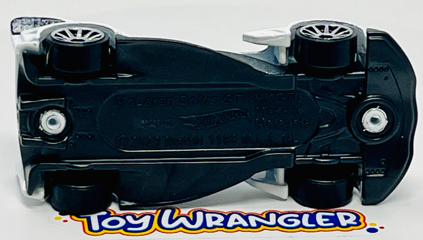Hot Wheels McLaren Solus GT (White) with Protector