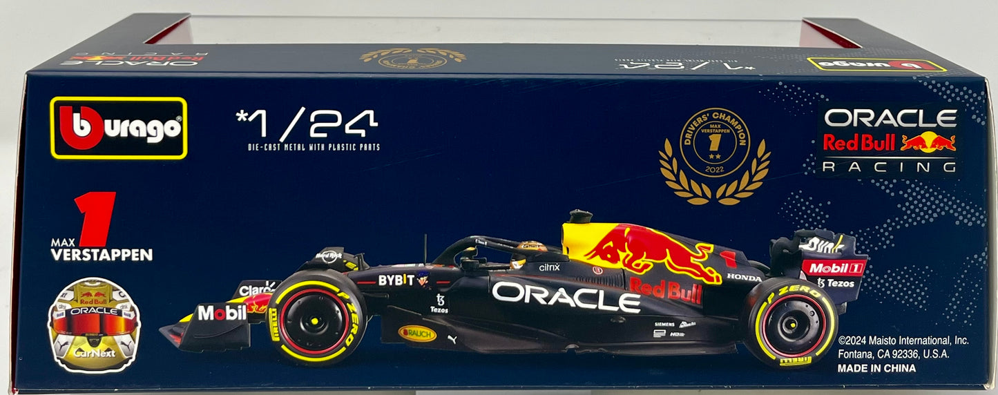 Bburago B18-28026V Max Verstappen Collectible Car, Multiple