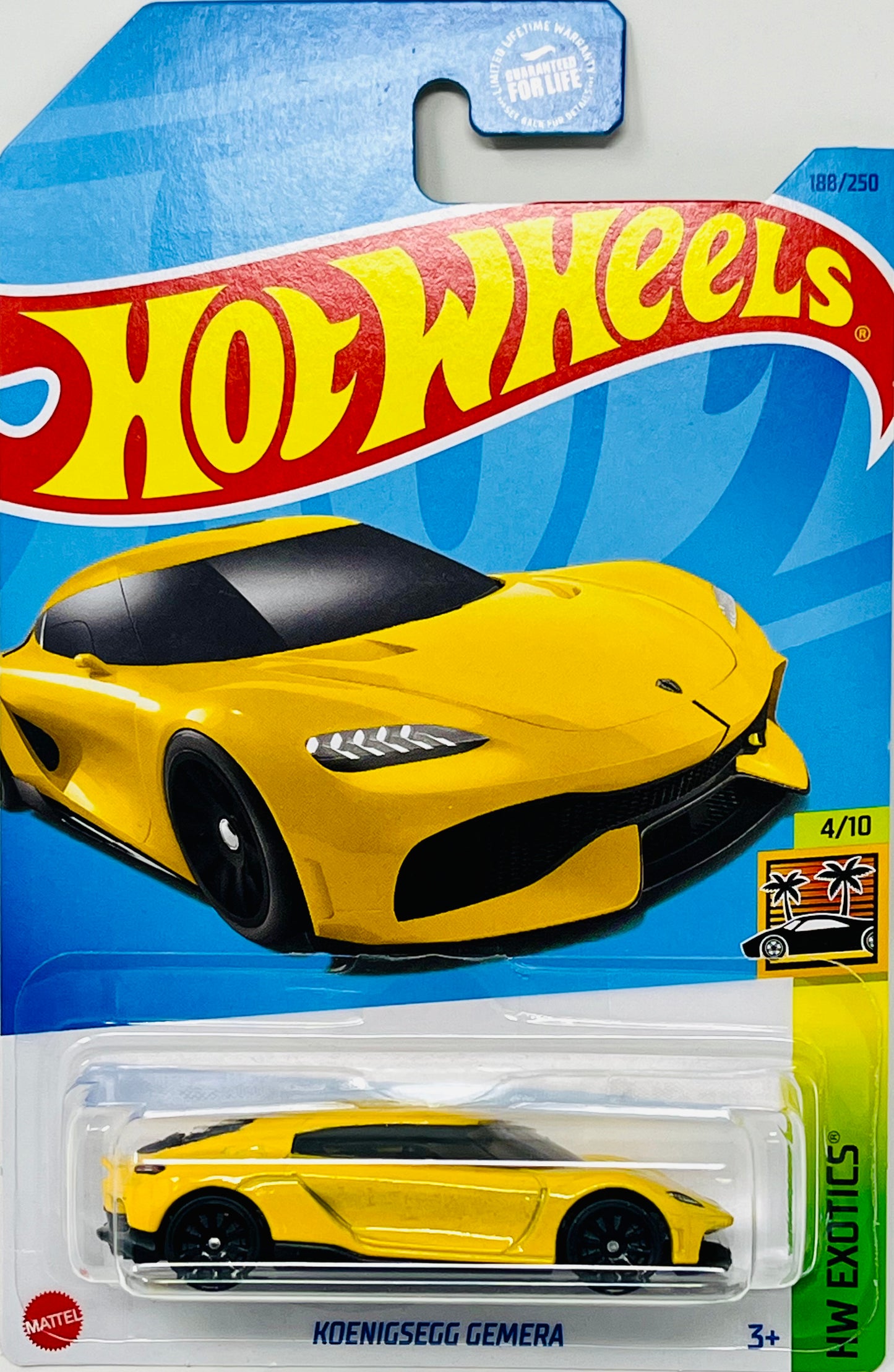 Hot Wheels Koenigsegg Gemera (Yellow)
