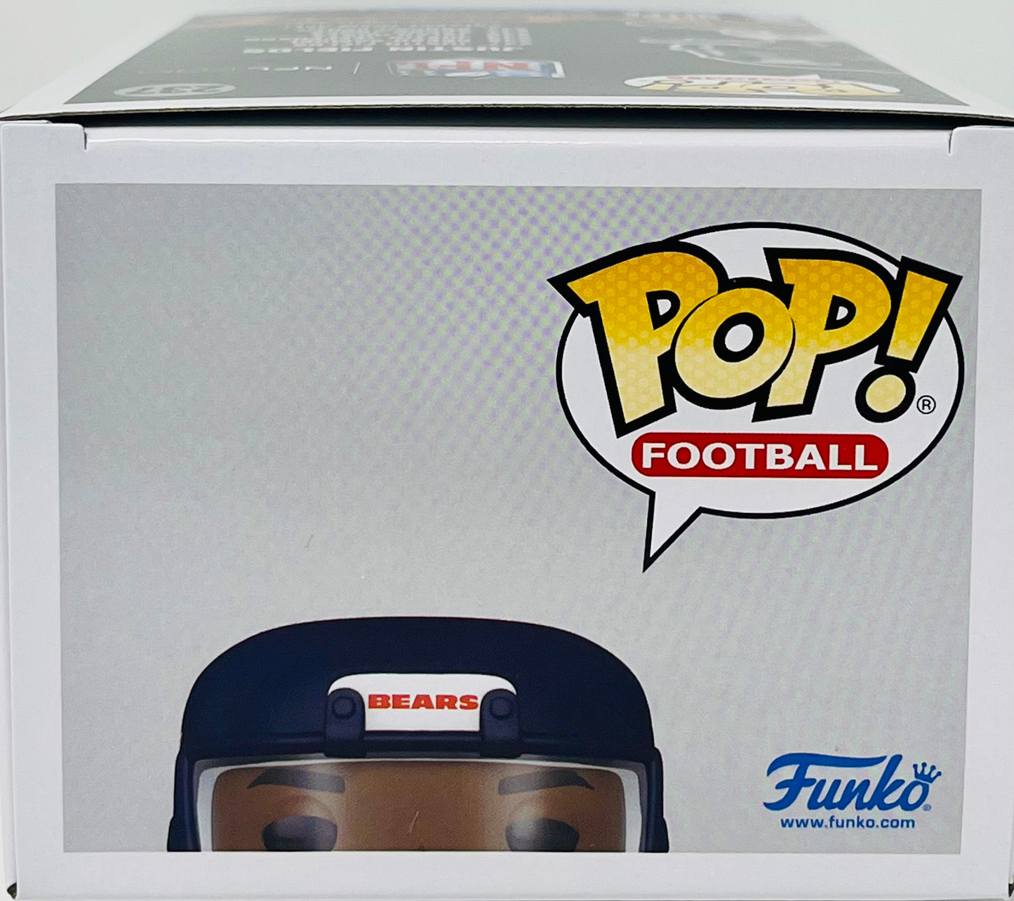 Funko Justin Fields (Chicago Bears) NFL Pop! Series 11 With Protector