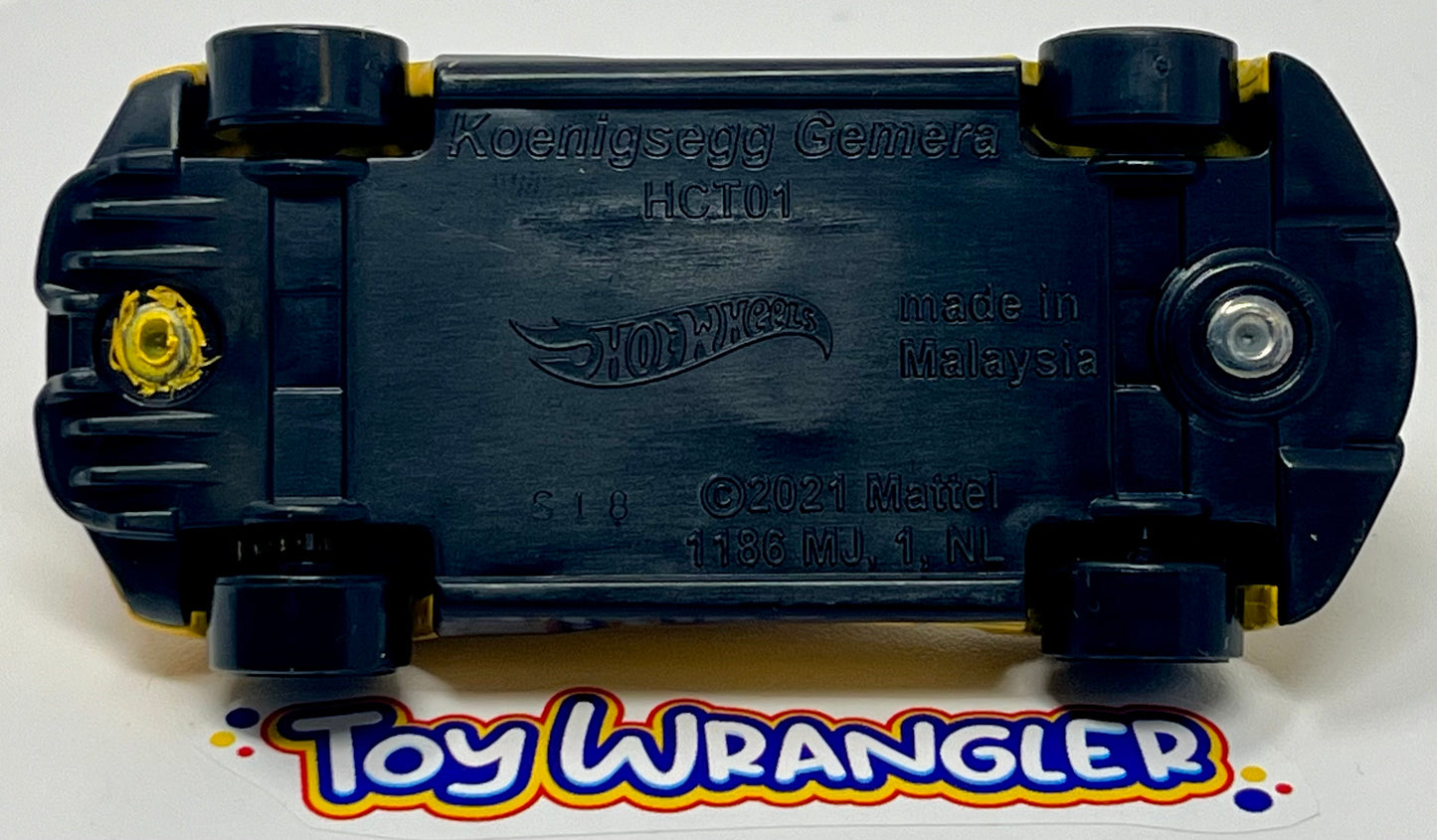 Hot Wheels Koenigsegg Gemera (Yellow)