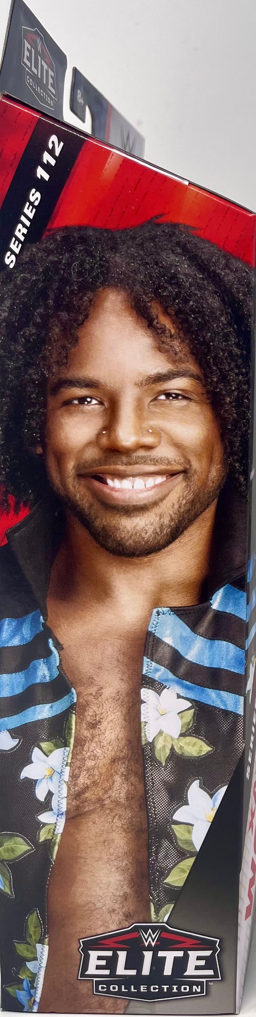 Mattel WWE Elite Action Figure & Accessories, 6-inch Collectible Xavier Woods with 25 Articulation Points, Life-Like Look & Swappable Hands