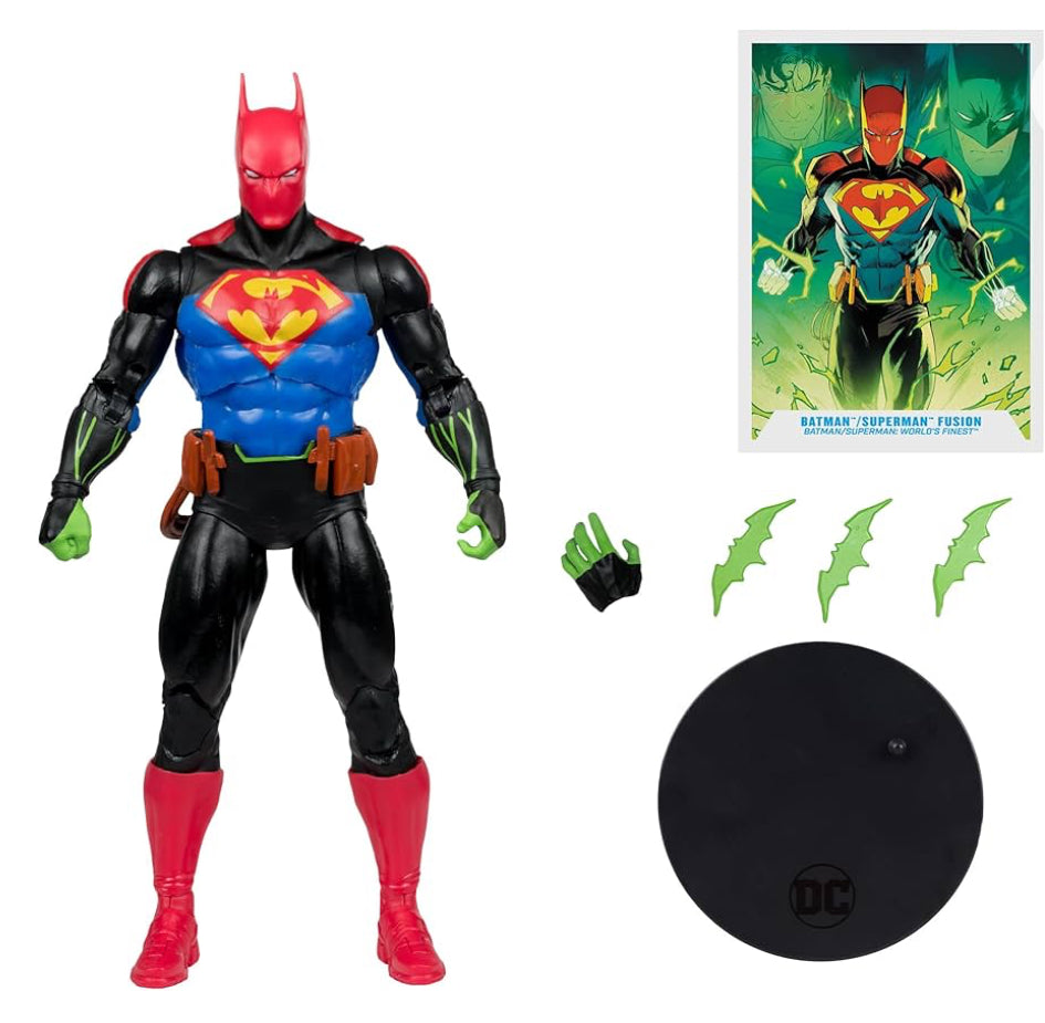 McFarlane Toys - DC Multiverse Batman/Superman Fusion (Batman/Superman: World's Finest) 7in Action Figure