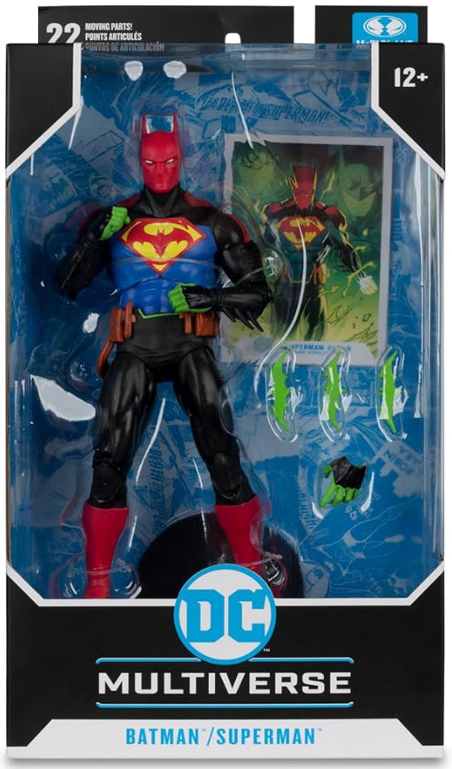 McFarlane Toys - DC Multiverse Batman/Superman Fusion (Batman/Superman: World's Finest) 7in Action Figure
