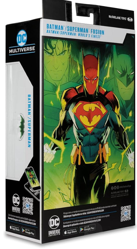 McFarlane Toys - DC Multiverse Batman/Superman Fusion (Batman/Superman: World's Finest) 7in Action Figure